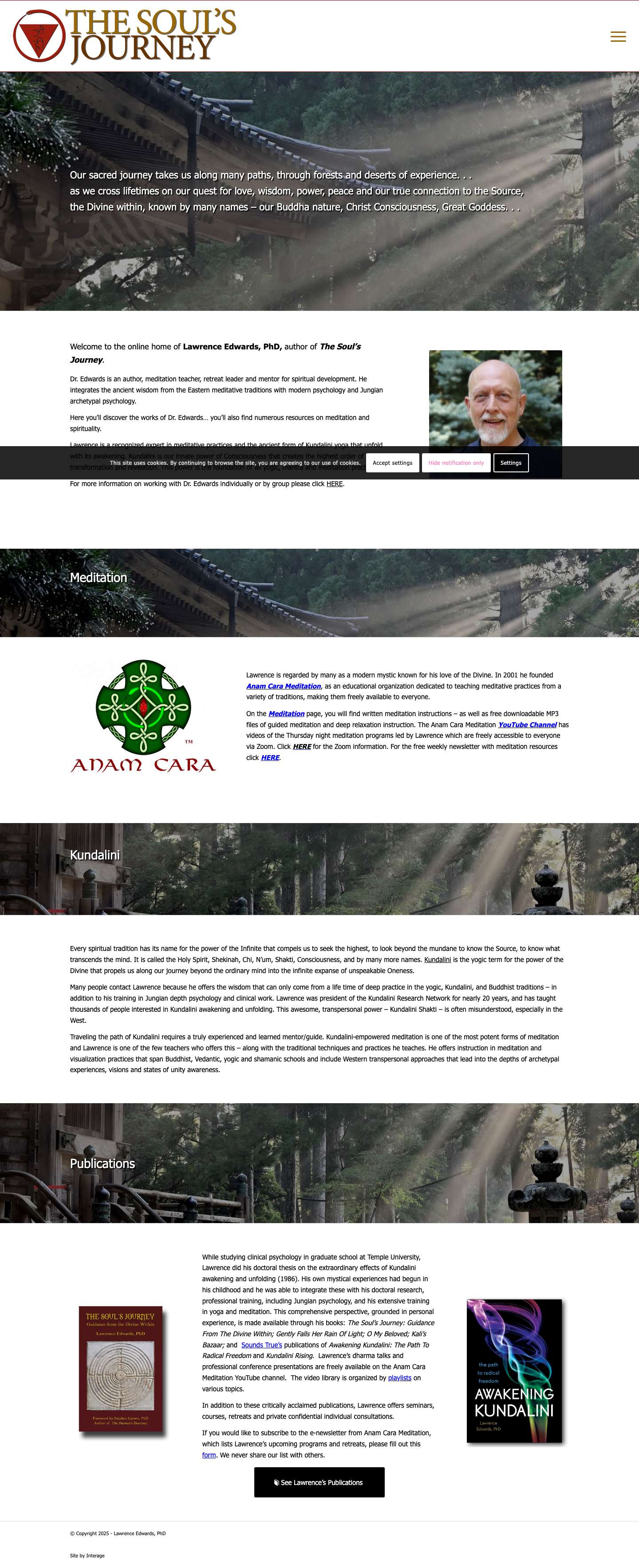 Welcome - The Soul's Journey - Full Screenshot