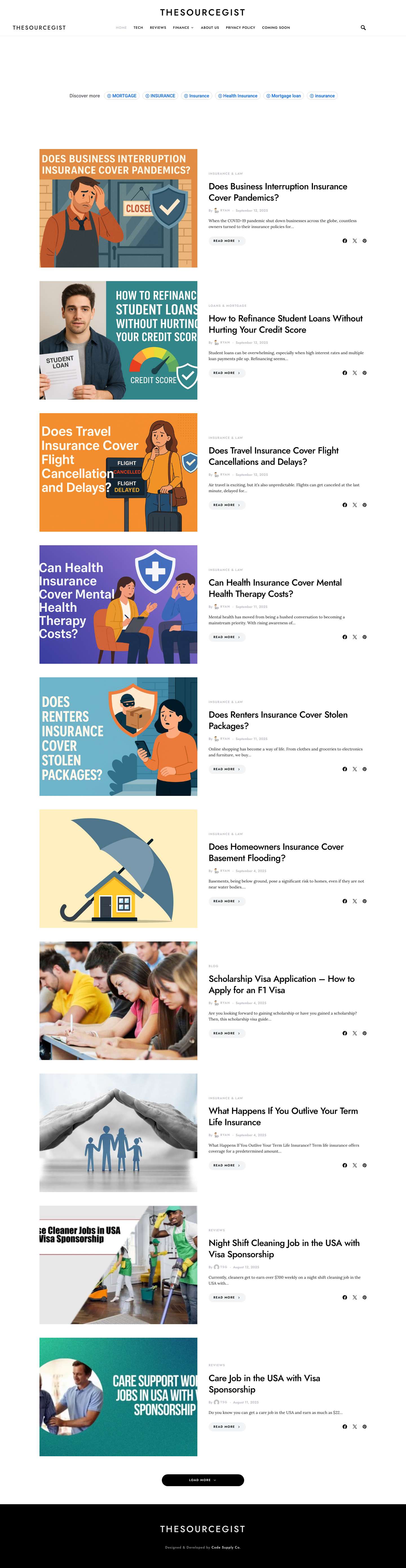TheSourceGist - The Fountain of Information - Full Screenshot