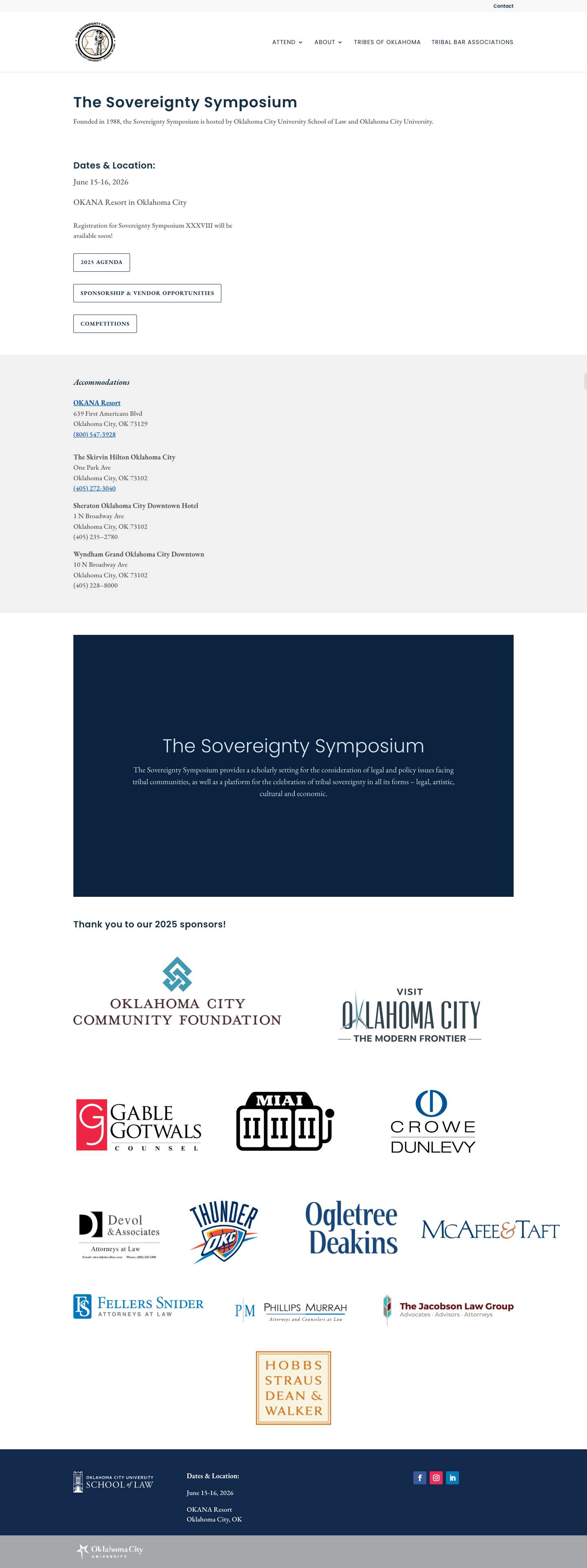 The Sovereignty Symposium | The Sovereignty Symposium - Full Screenshot