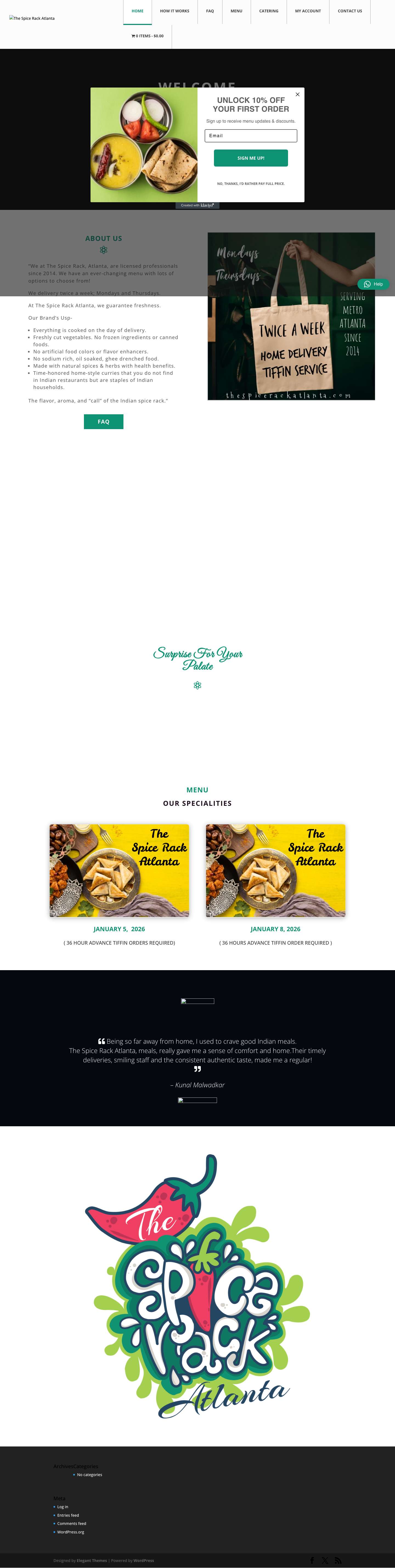 The Spice Rack Atlanta | The Spice Rack Atlanta - Full Screenshot