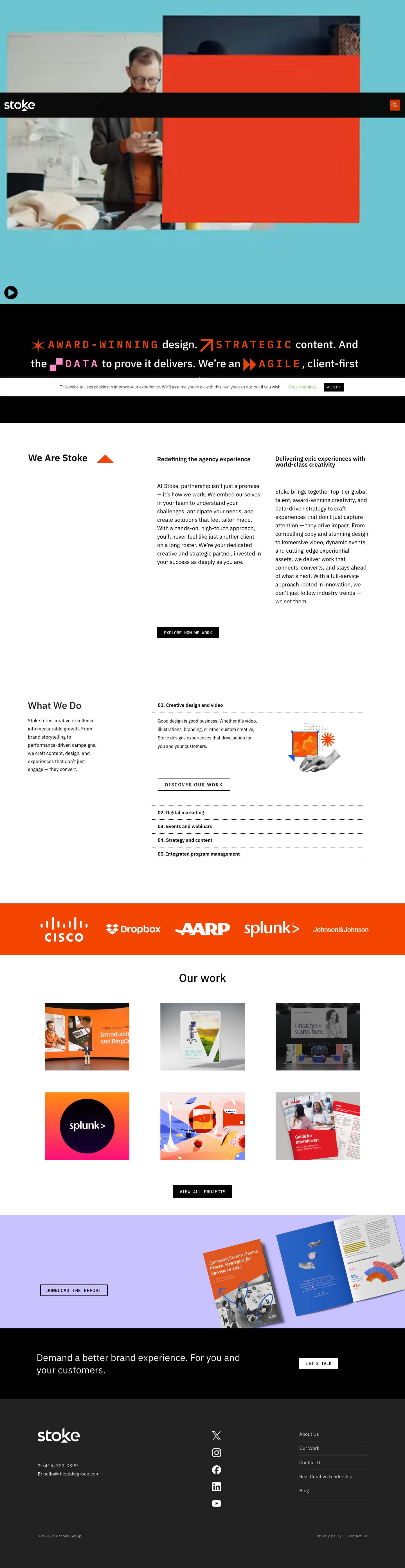 Stoke Homepage - Stoke - Full Screenshot