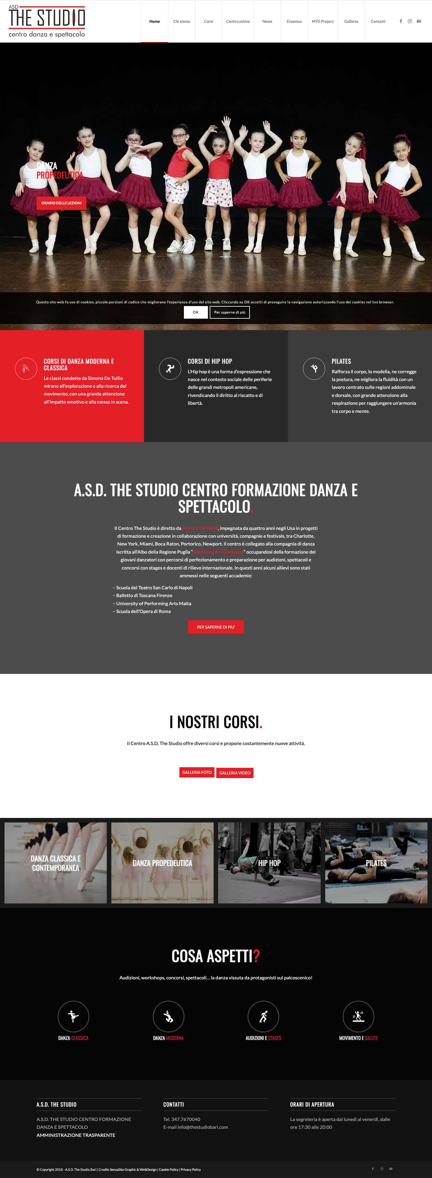 The Studio BariPrecSuccScorrere verso l’alto - Full Screenshot