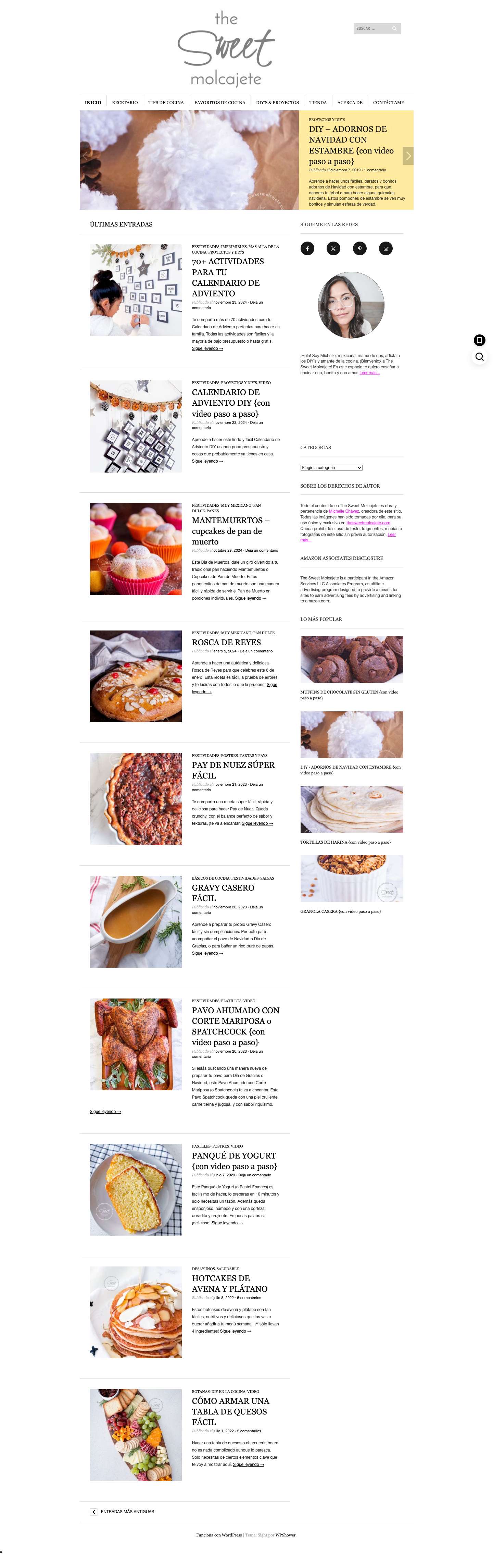 the sweet molcajete - la mezcla perfecta de sabores y creatividad - Full Screenshot