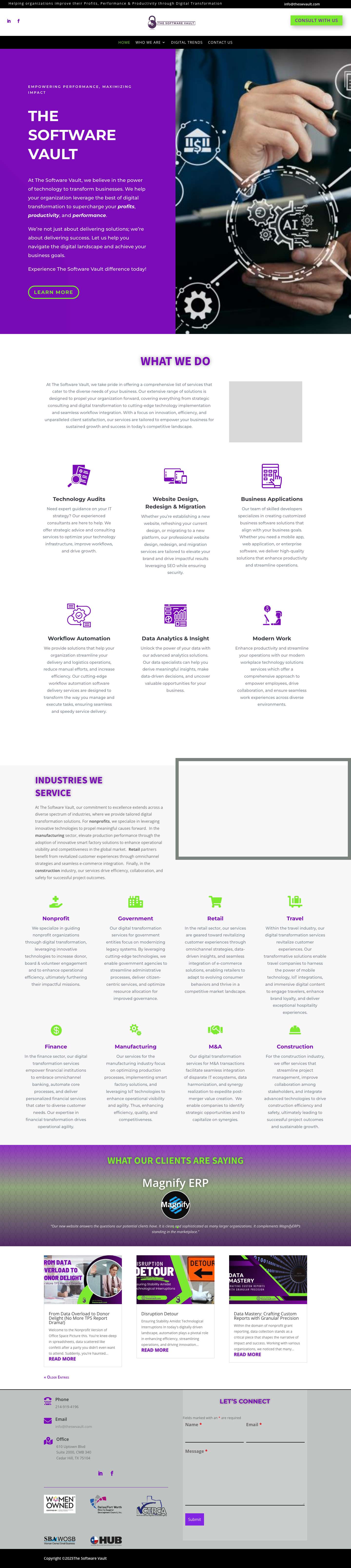 The Software Vault - The Software Vault - Full Screenshot