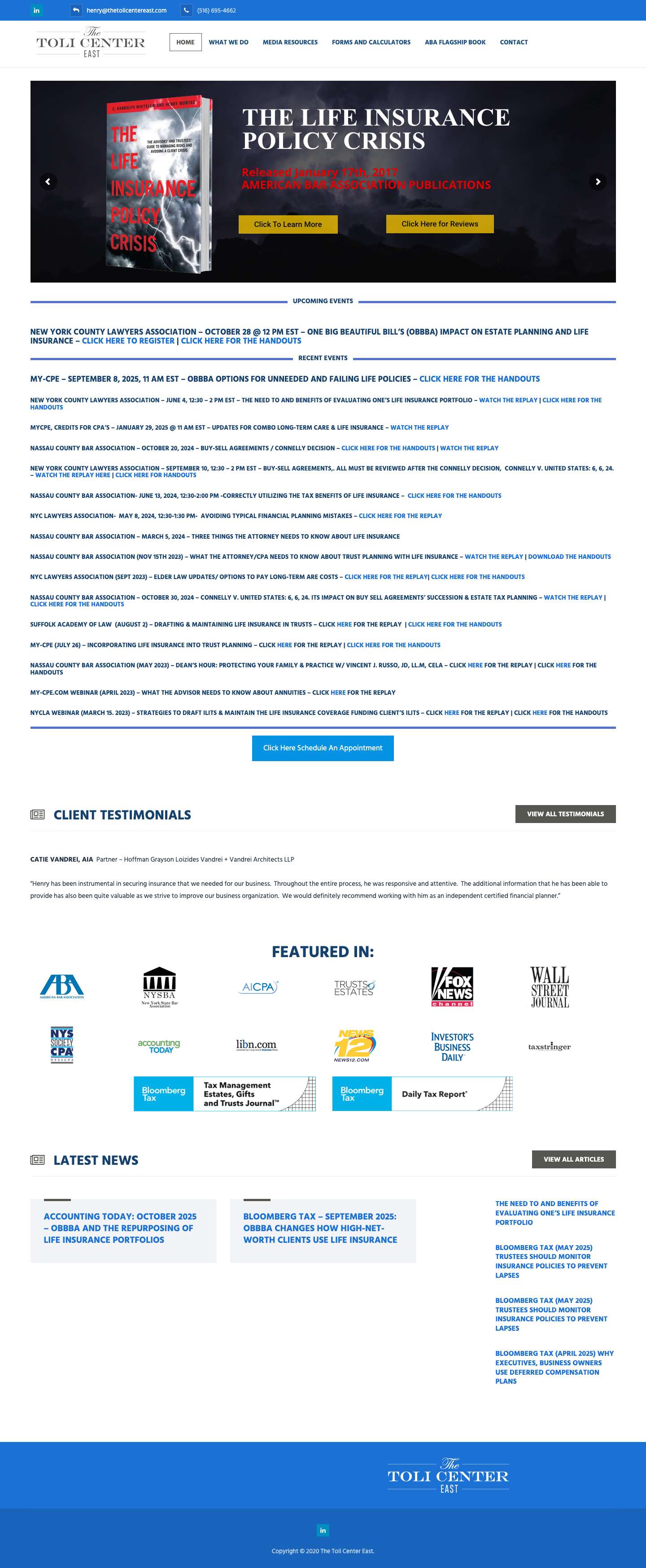 The Toli Center East - Full Screenshot