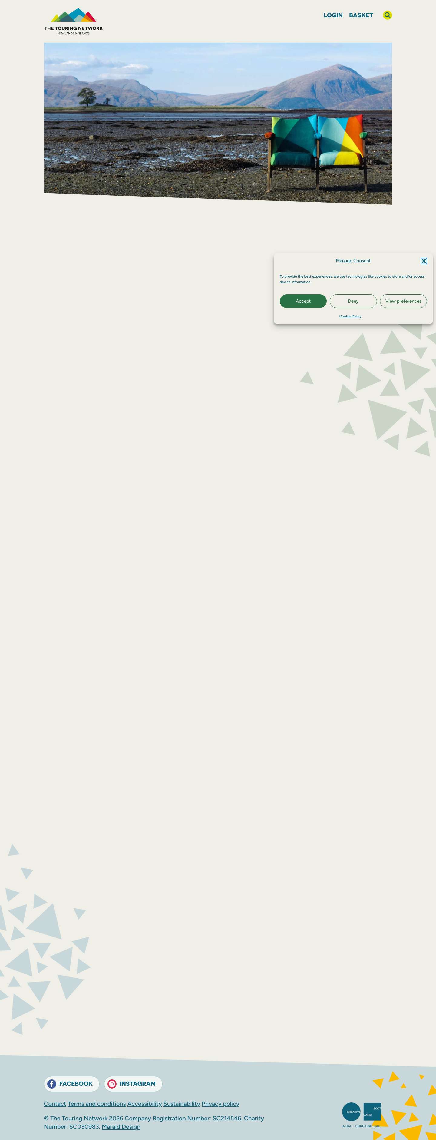 Home - The Touring Network - Full Screenshot