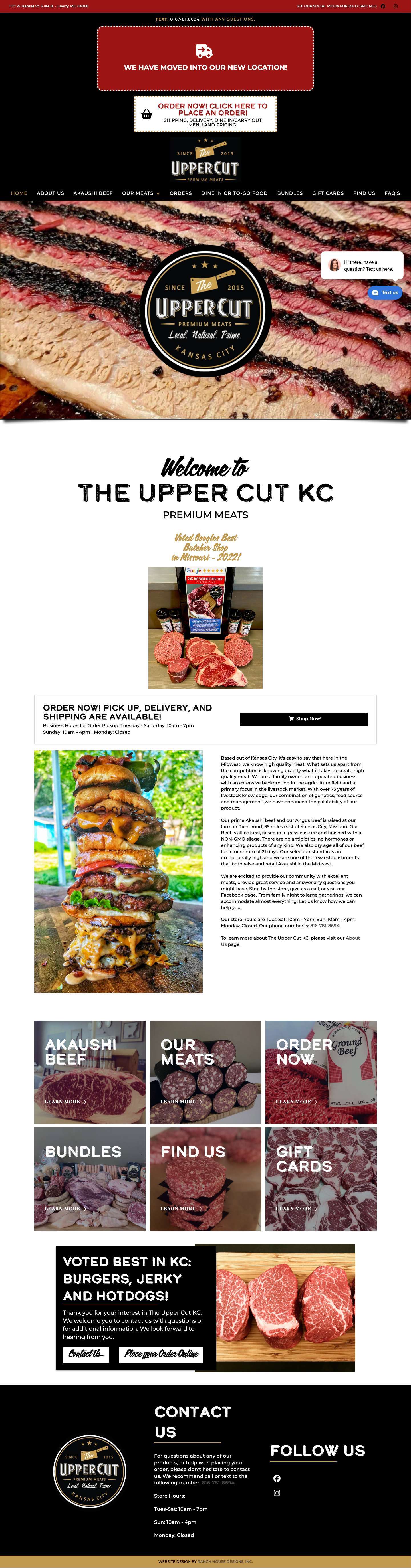 Home - The Upper Cut KC - Full Screenshot