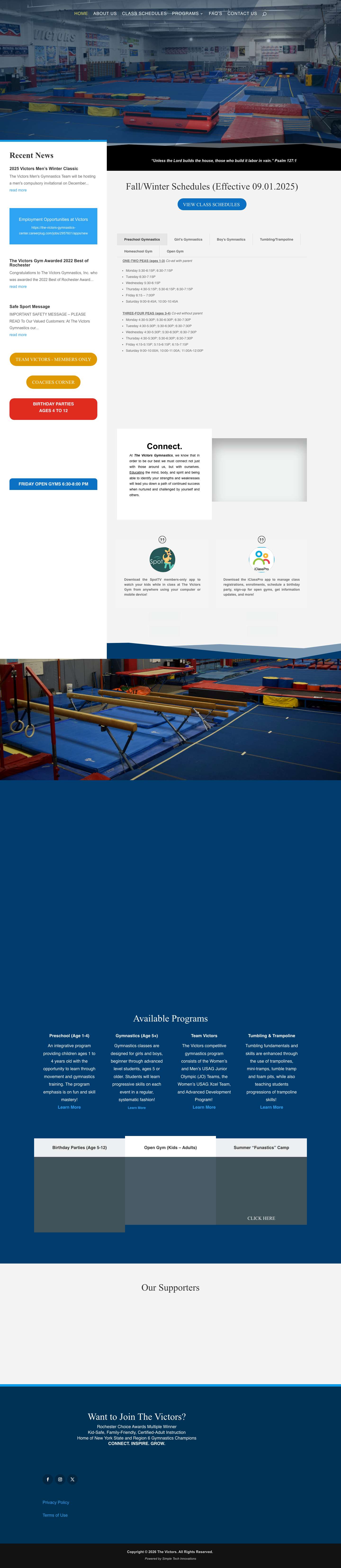 The Victors Gym - - Full Screenshot