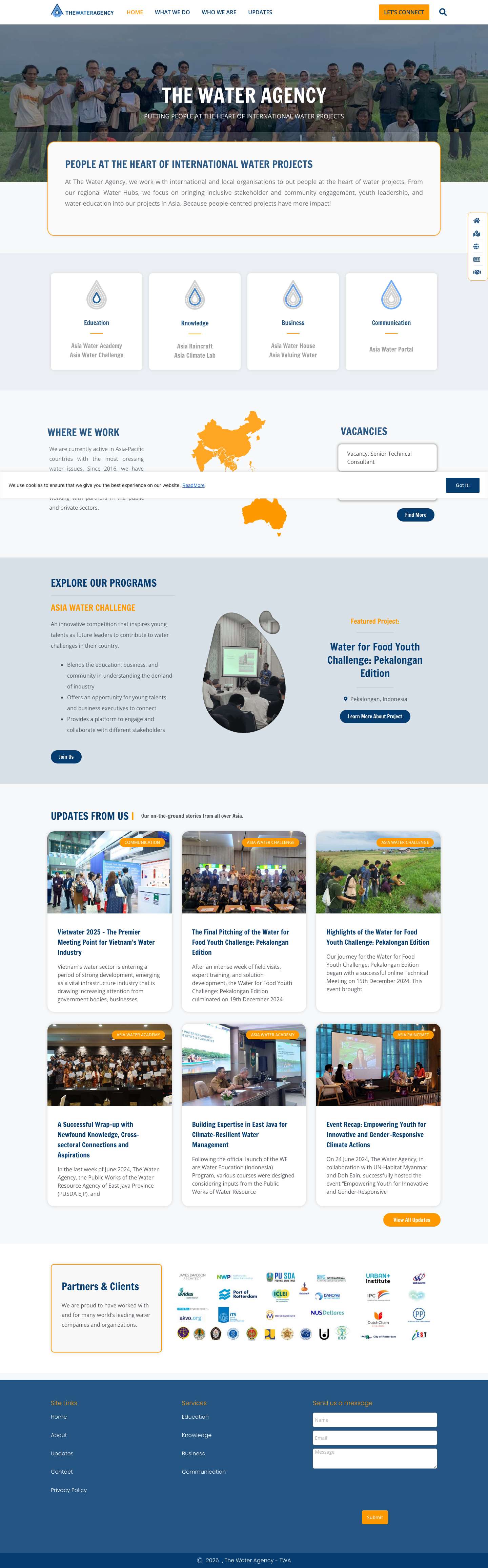 The Water Agency - Full Screenshot