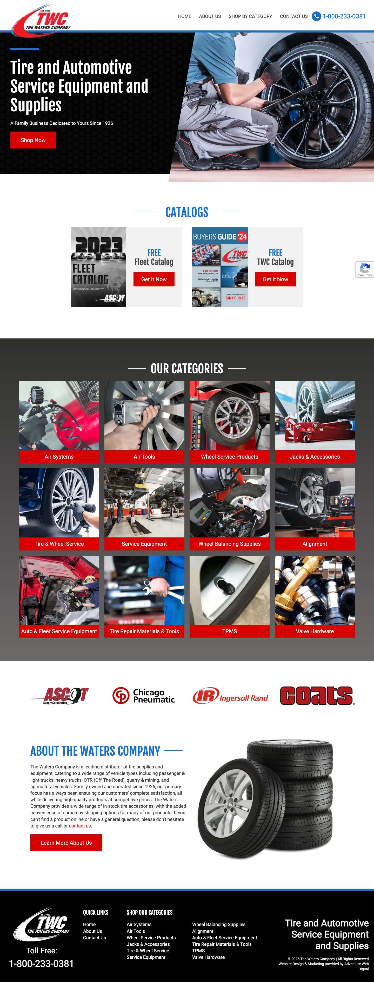 Home - The Waters CompanyHome - The Waters Company - Full Screenshot