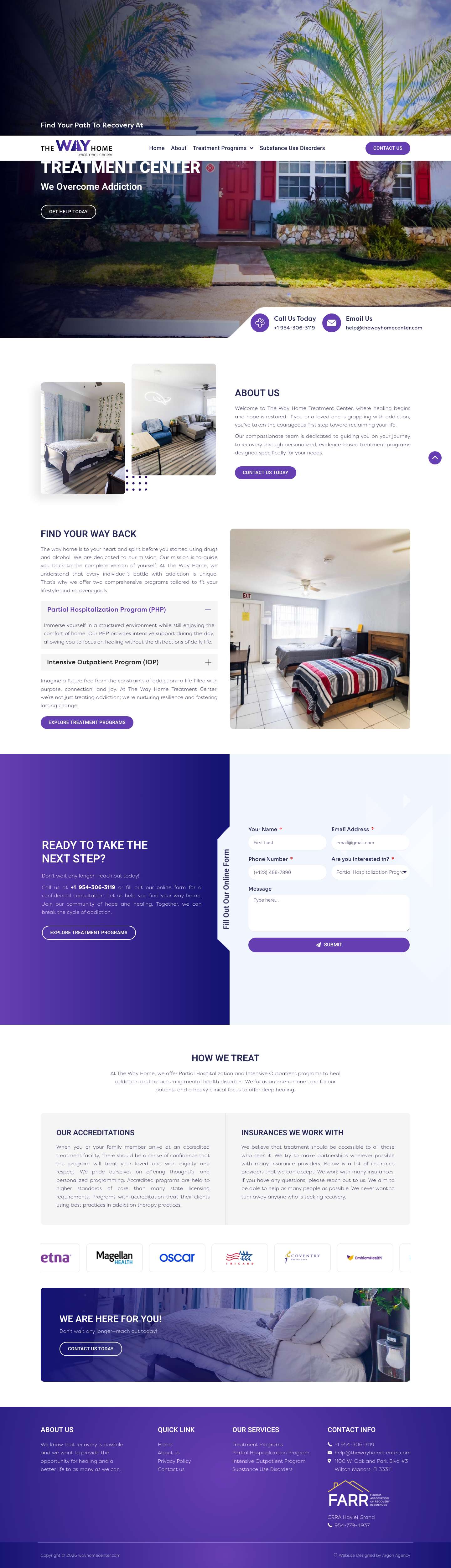Home - The Way Home Treatment CenterCare-svgemail-svgplus-svgplus-svgplus-svgplus-svgphone-svgemail-svgphone-svg - Full Screenshot