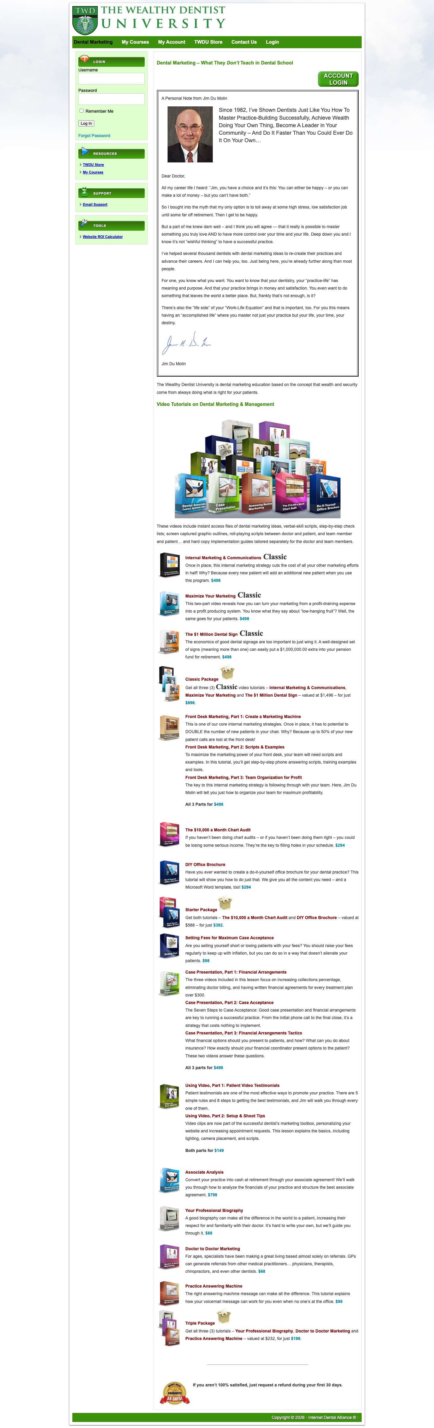 Dental Marketing for your practice | Dental Marketing Training - Full Screenshot