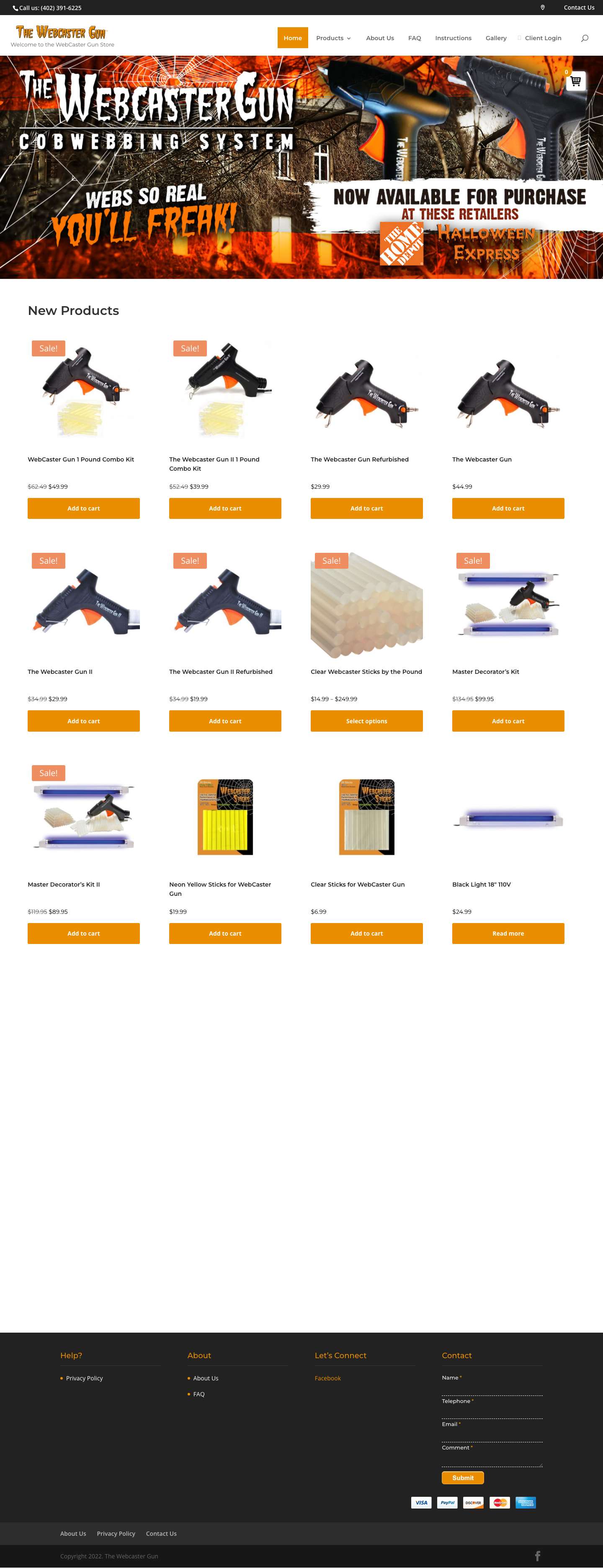 Home - The Webcaster Gun - Full Screenshot