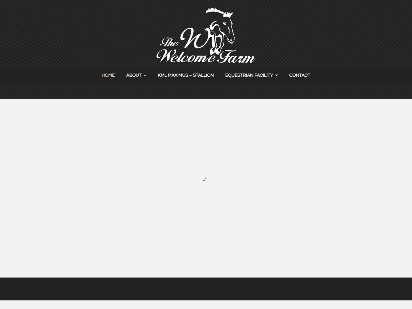 Home | The Welcome Farm - Full Screenshot