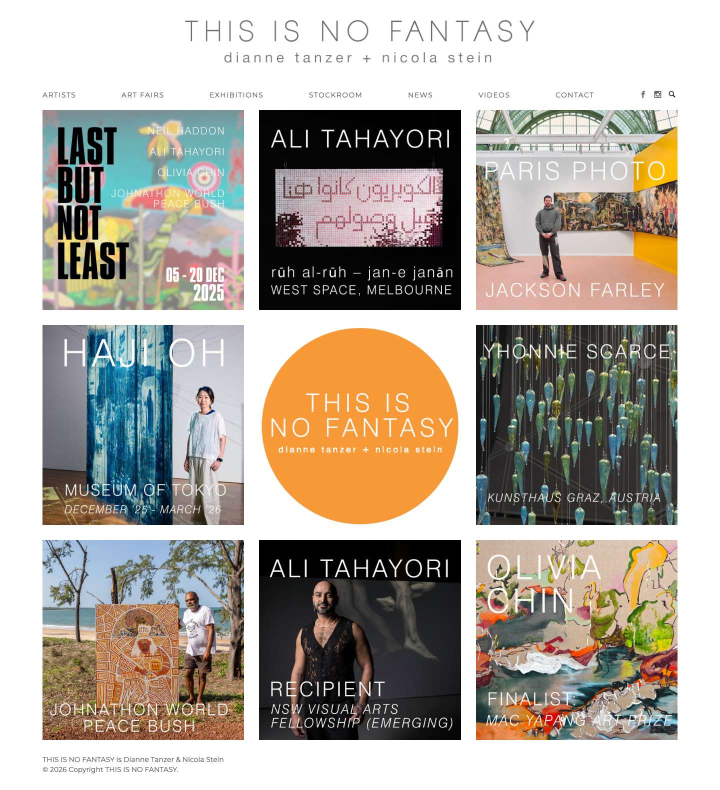 Home - THIS IS NO FANTASY - Full Screenshot