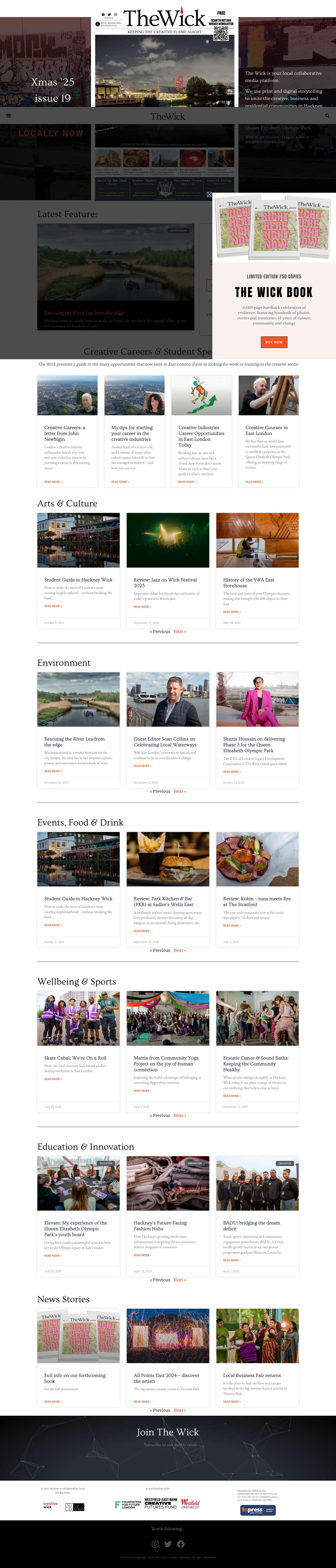 Home - The Wick - Full Screenshot