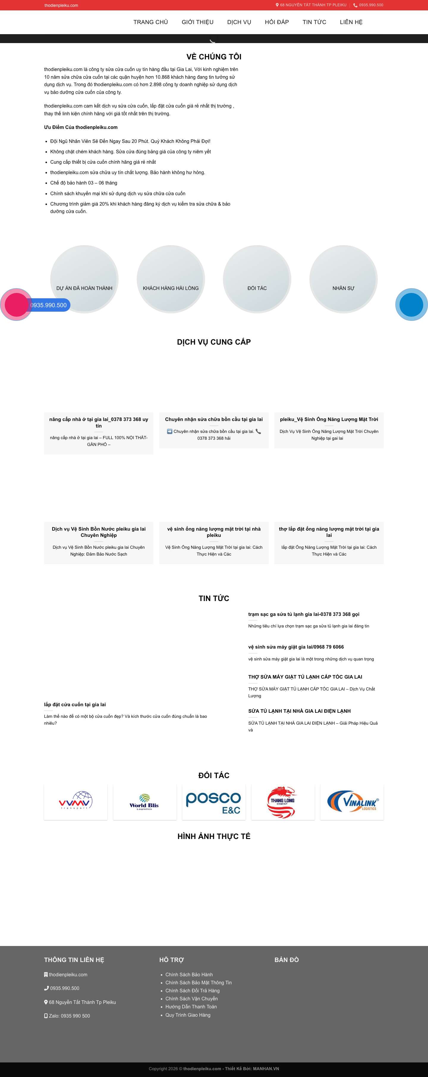 thodienpleiku.comthodienpleiku.com - Full Screenshot