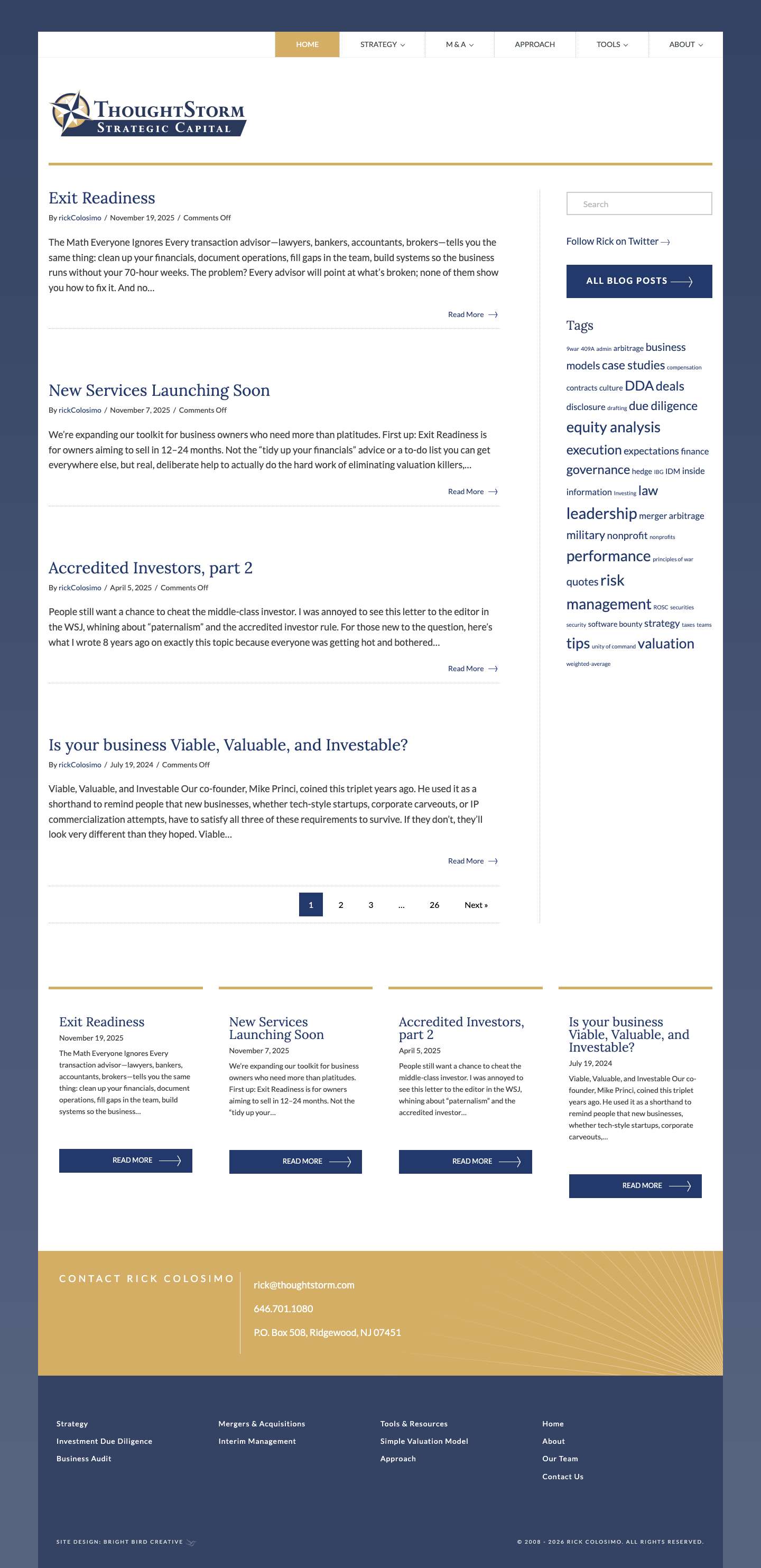 ThoughtStorm Strategic Capital – Simplifying Complexity - Full Screenshot