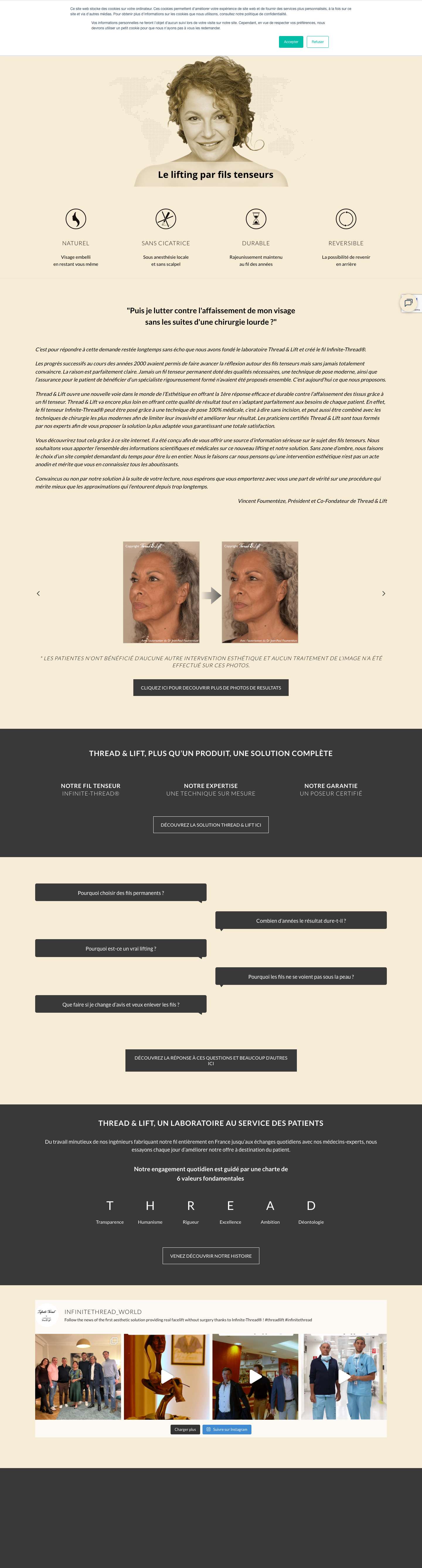 Thread & Lift - Le lifting par fils tenseurs - Full Screenshot