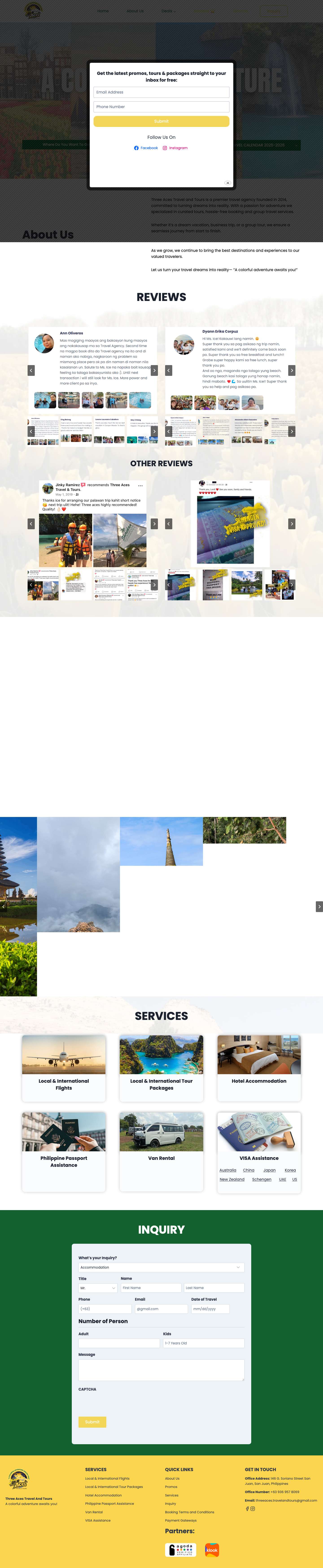 Three Aces – Travel and ToursExpandSearchToggle MenuScroll to topScroll to topExpandToggle Menu CloseSearch - Full Screenshot