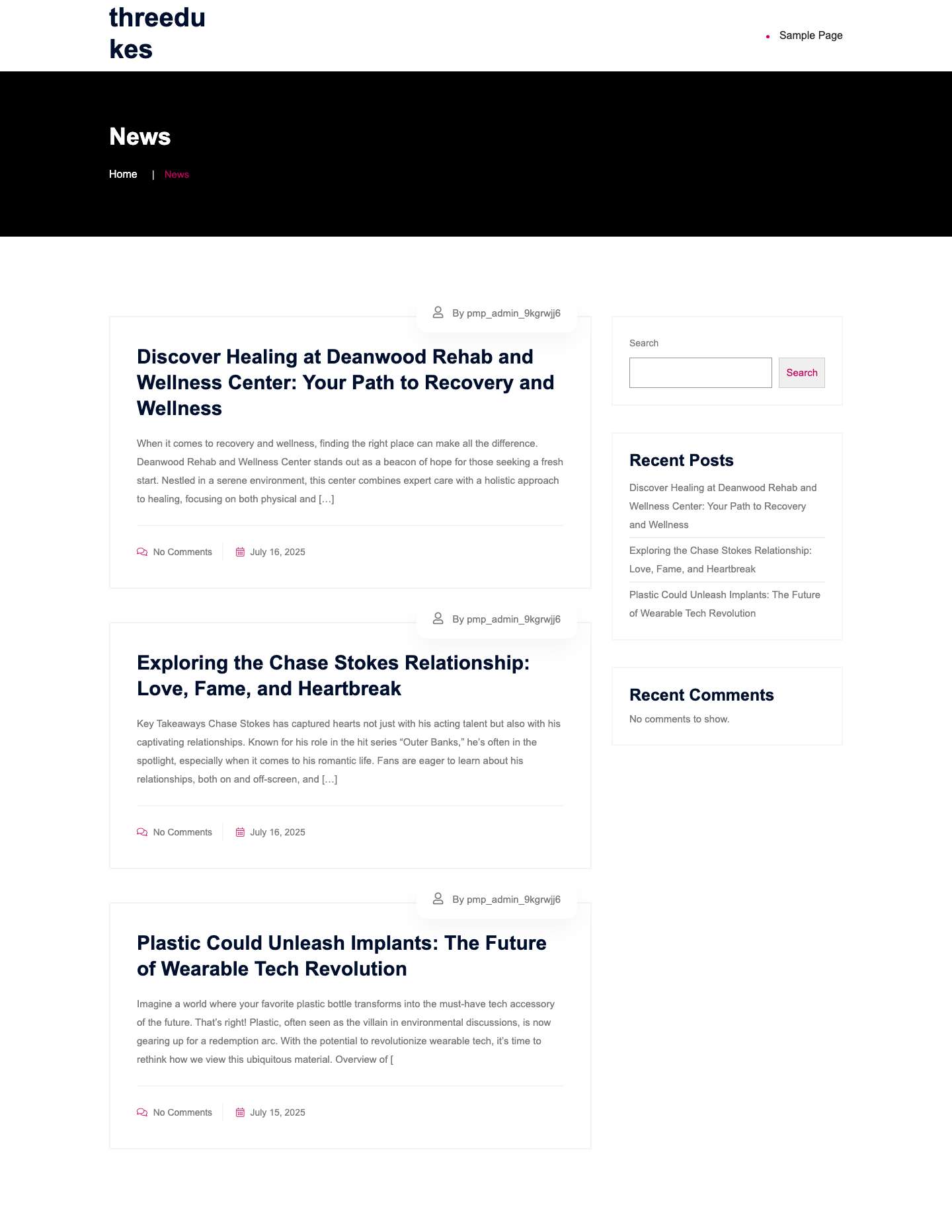 threedukes - Full Screenshot