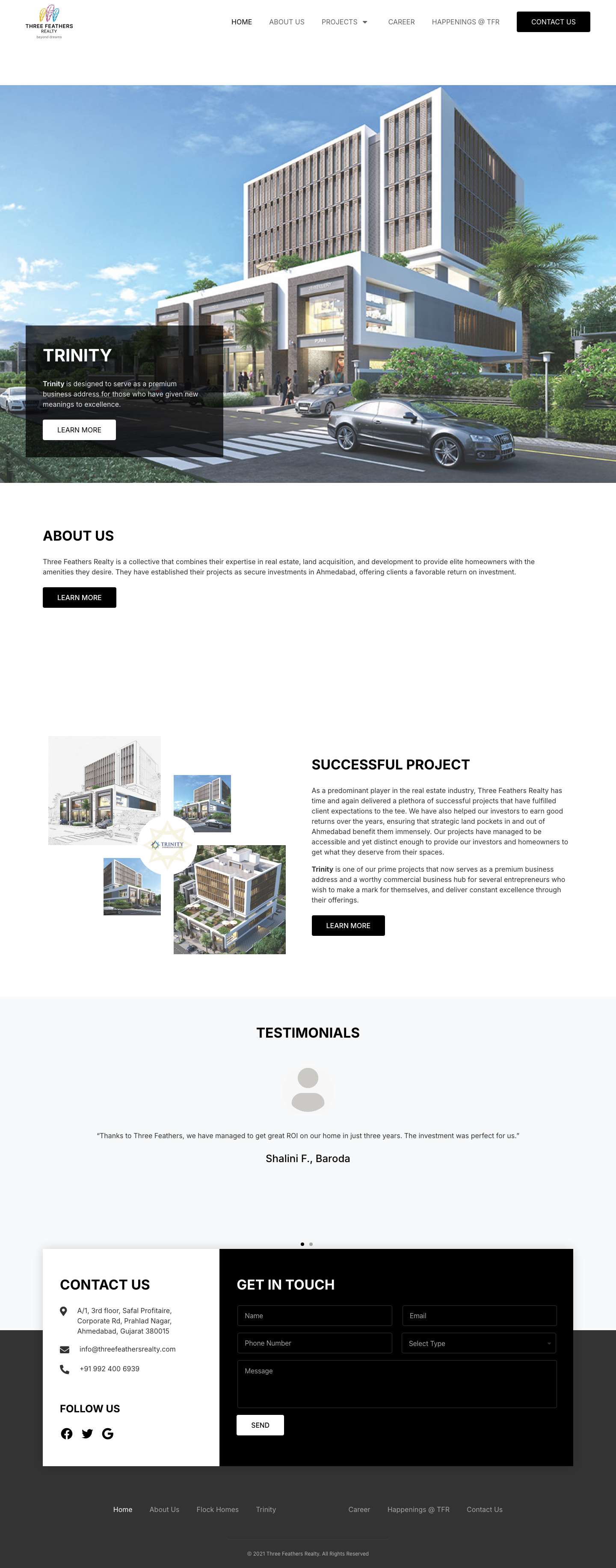 Three Feathers Realty – Beyond Dreams - Full Screenshot