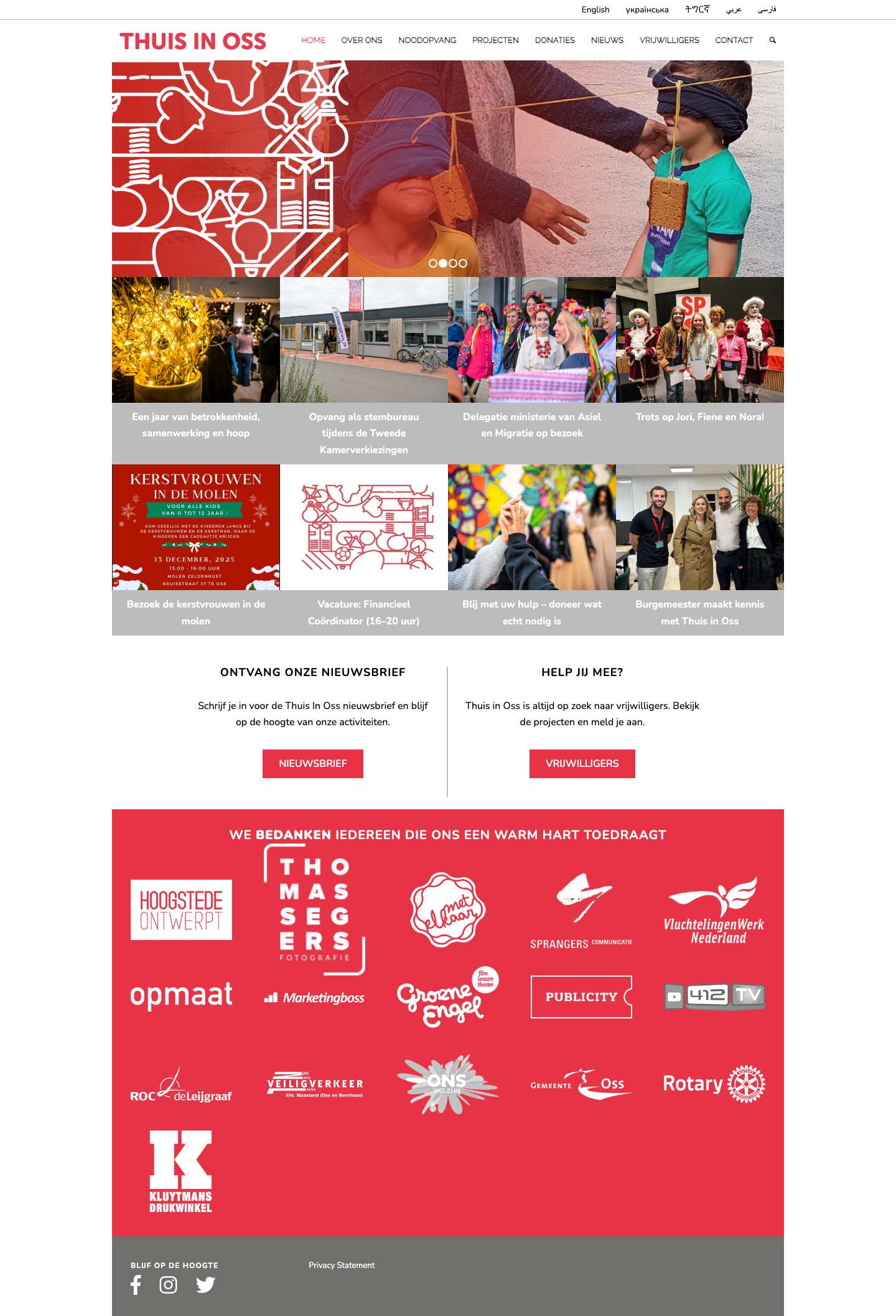 Home - Thuis in Oss - Full Screenshot