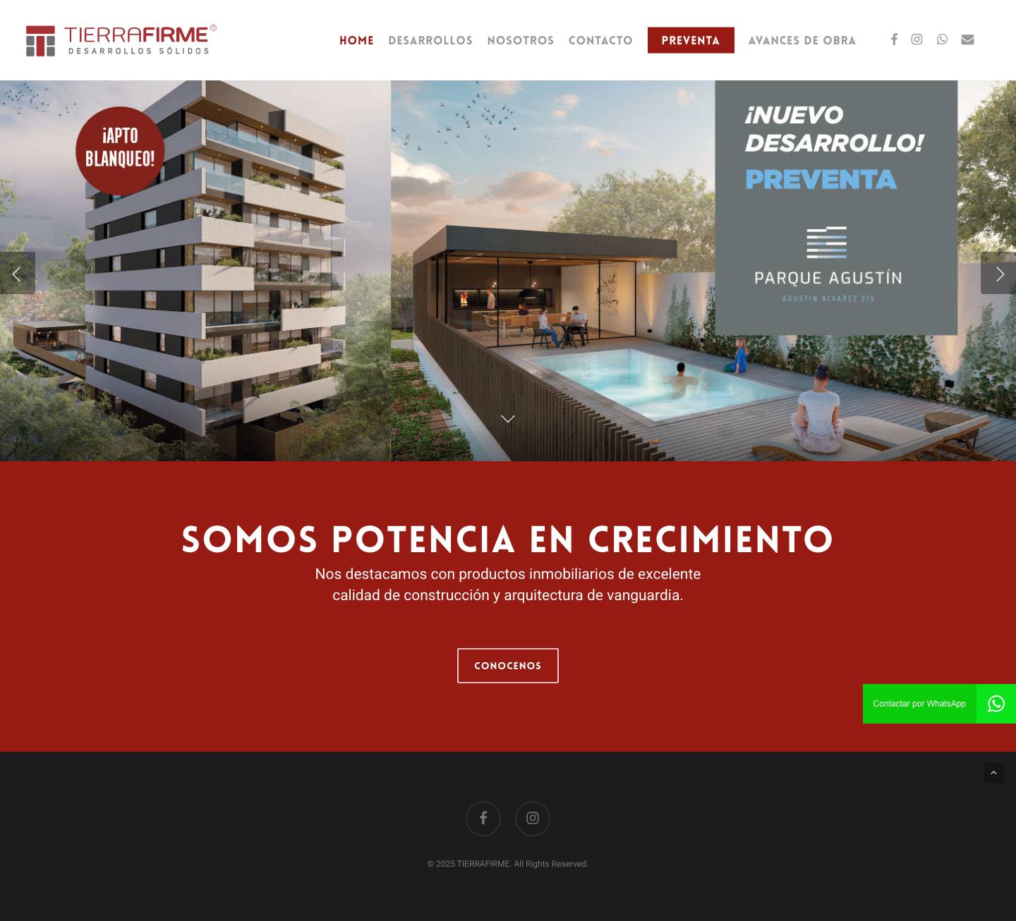 TIERRAFIRME – DESARROLLOS SOLIDOS - Full Screenshot