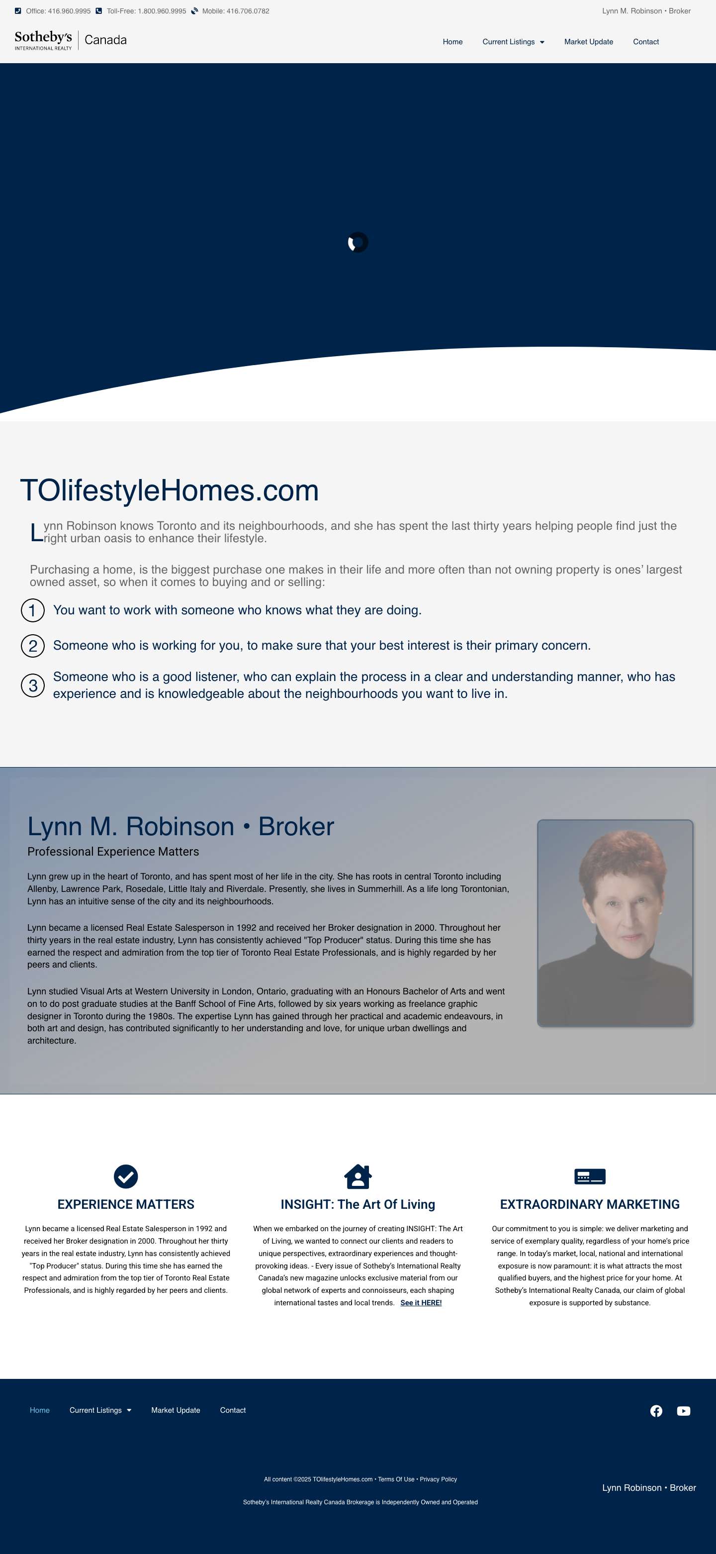 TOlifestyleHomes – Buy & Sell Homes in Toronto - Full Screenshot