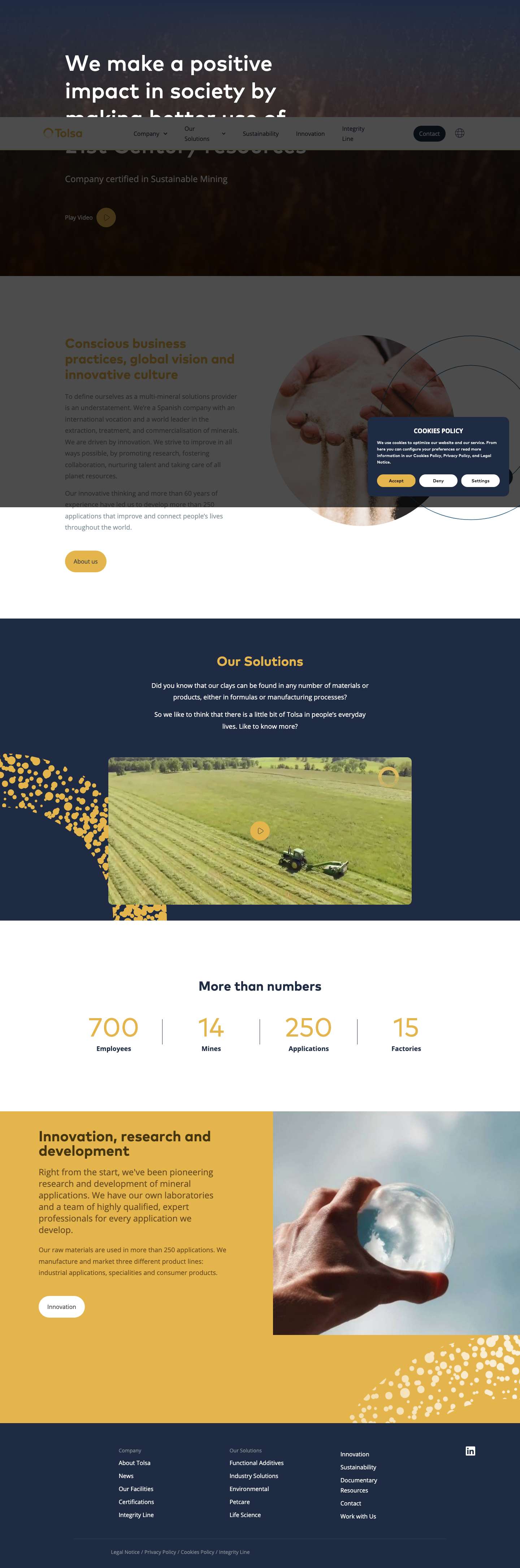 Home - Tolsa - Full Screenshot