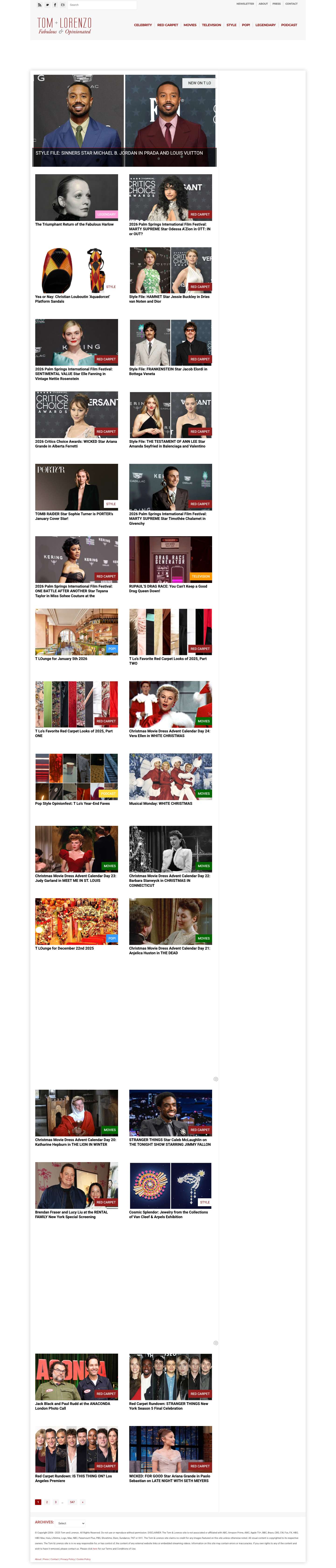 Tom + Lorenzo | Fabulous & Opinionated - Full Screenshot