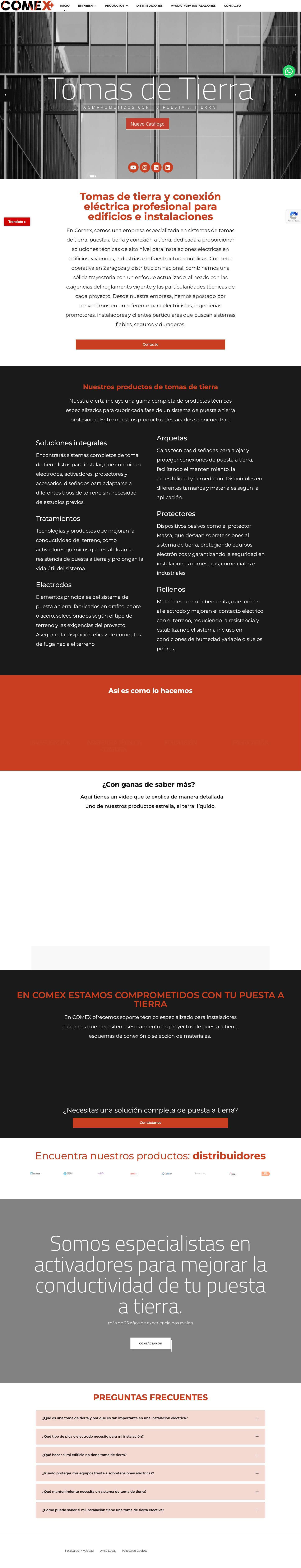 Tomas de tierra - Full Screenshot