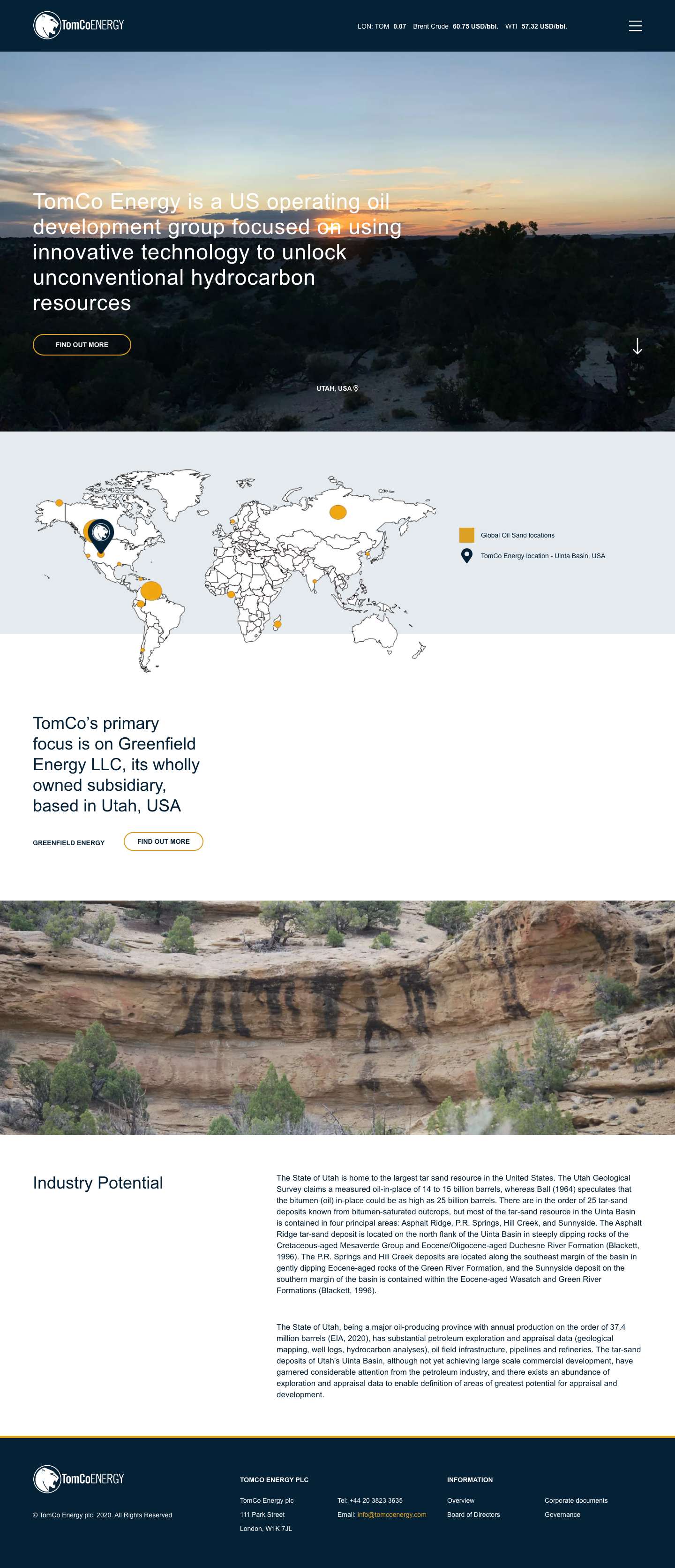 TomCo Energy - Full Screenshot