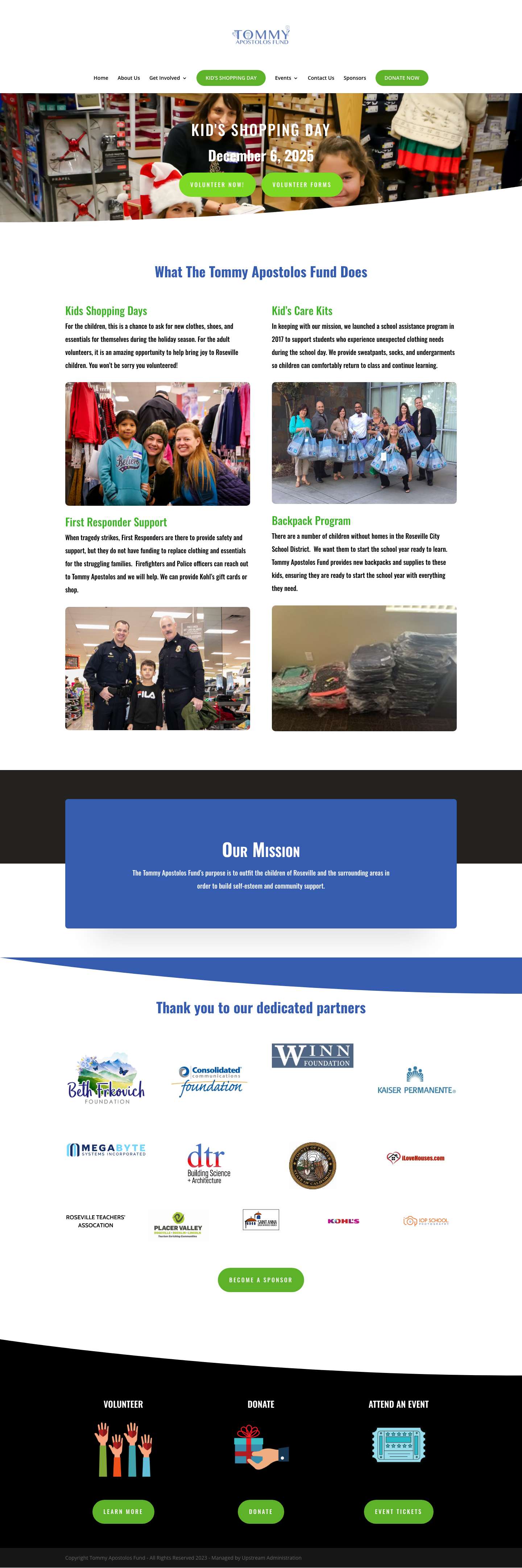 Tommy Apostolos Fund | - Full Screenshot