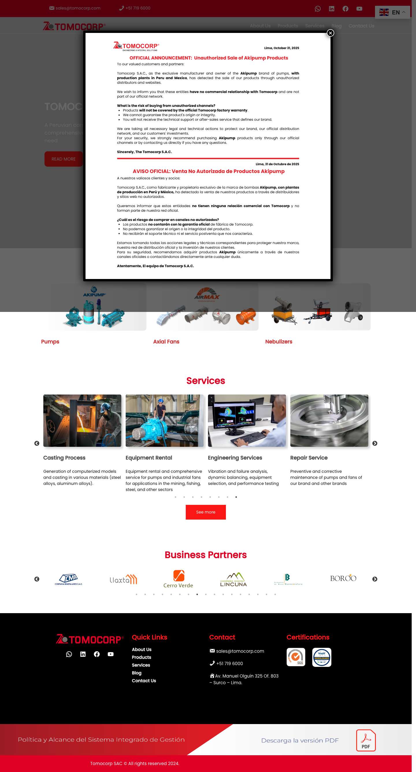 Tomocorp - Full Screenshot