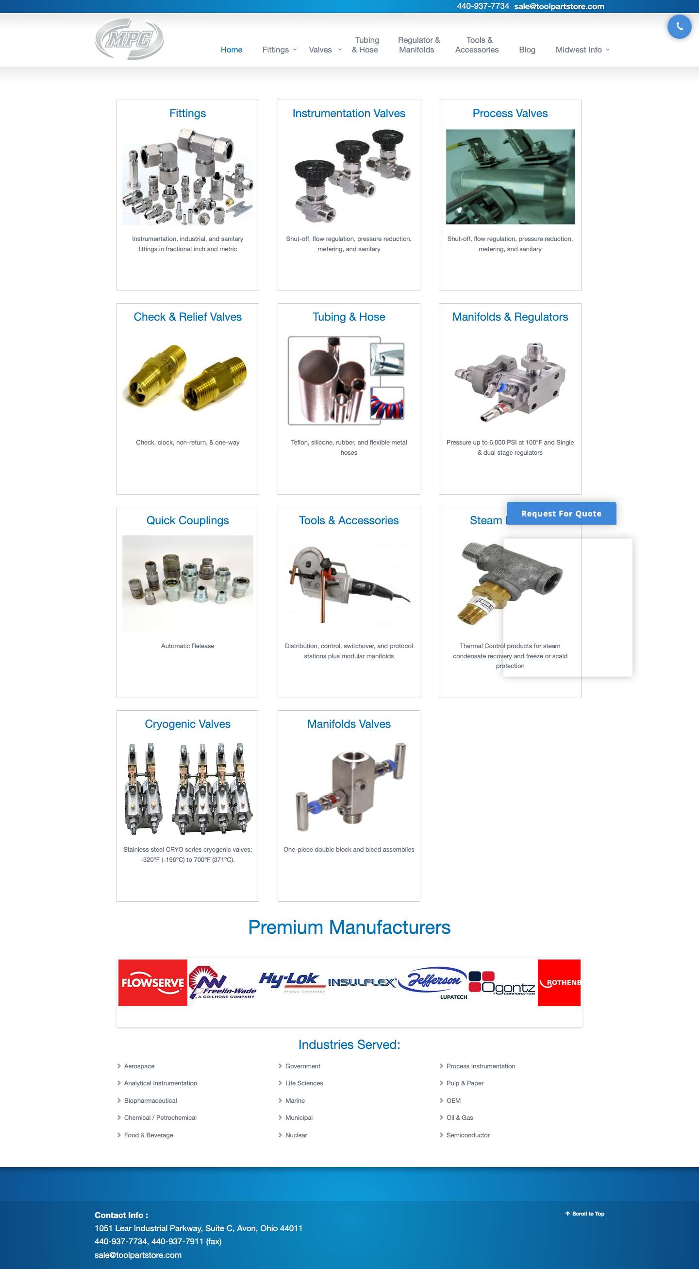 Midwest Process Controls: Efficient Solutions for Your Automation Needs - Full Screenshot