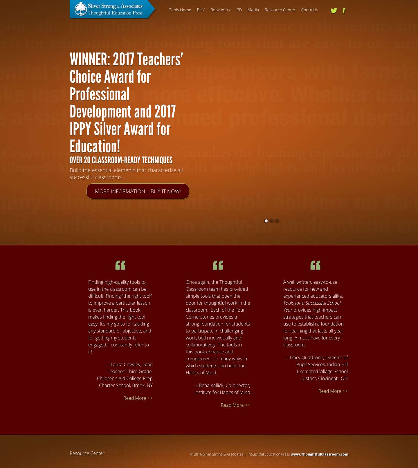 ToolsForASuccessfulSchoolYear.com | Tools for a Successful School Year - Full Screenshot