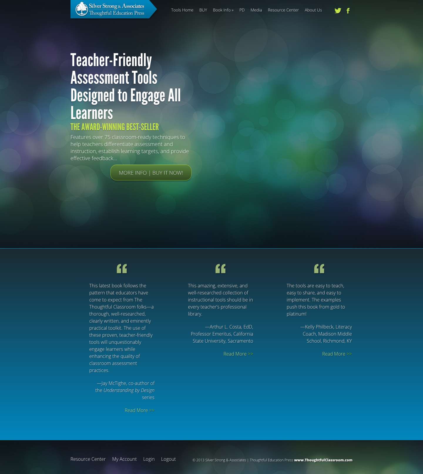 toolsforthoughtfulassessment.com | Tools for Thoughtful Assessment - Full Screenshot