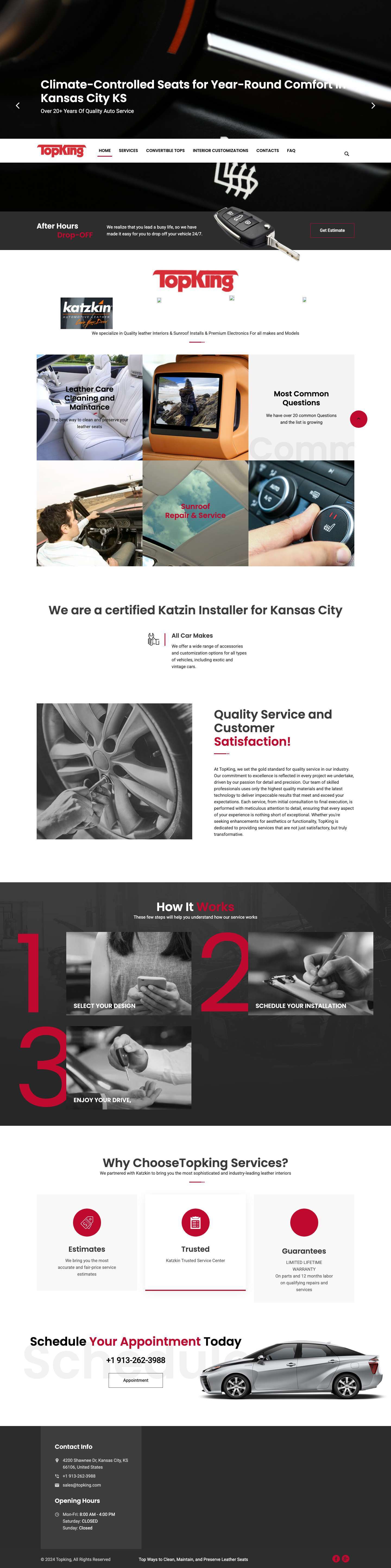 Topking – Premier Automotive Restyling Services - Full Screenshot