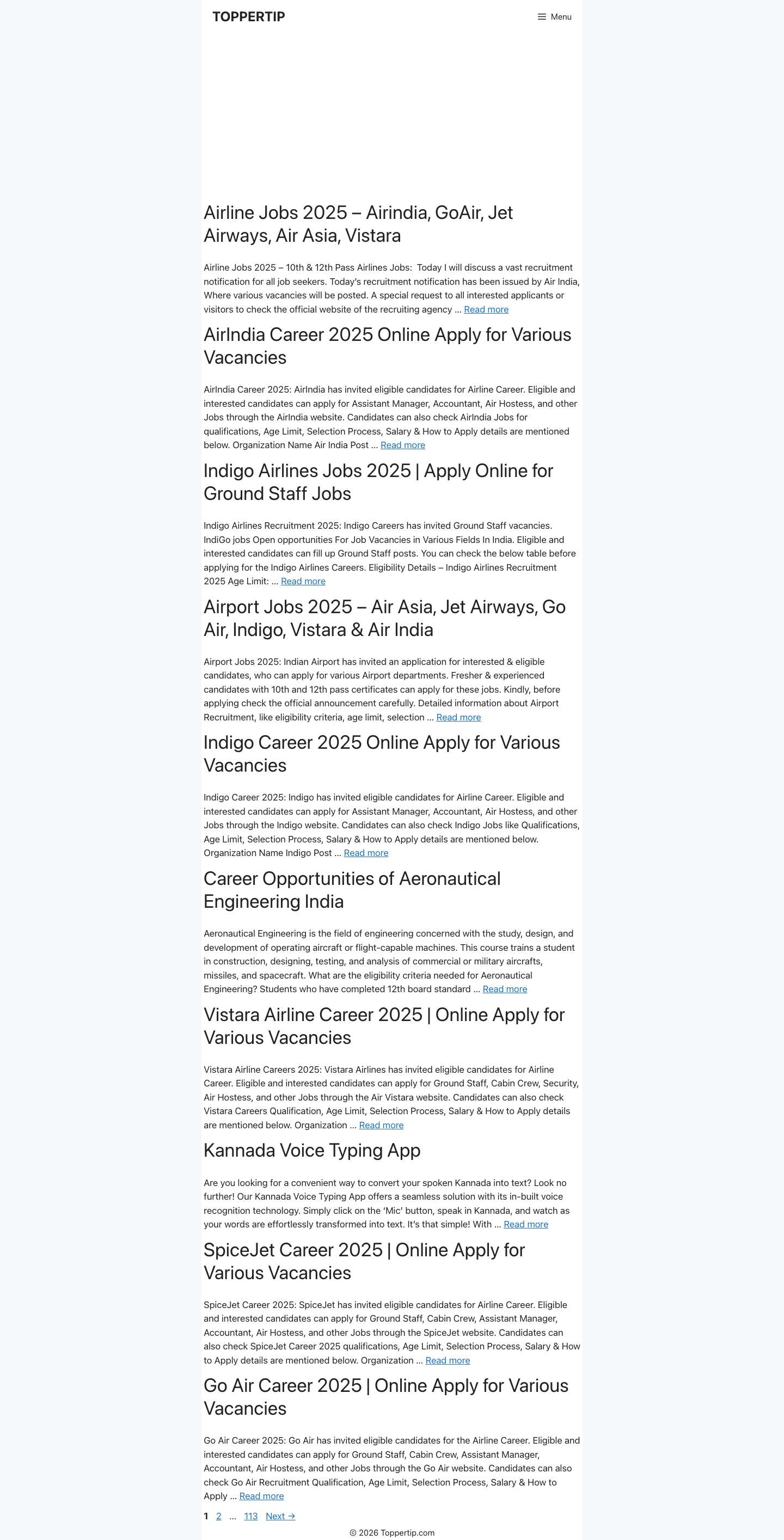 TOPPERTIP - - Full Screenshot