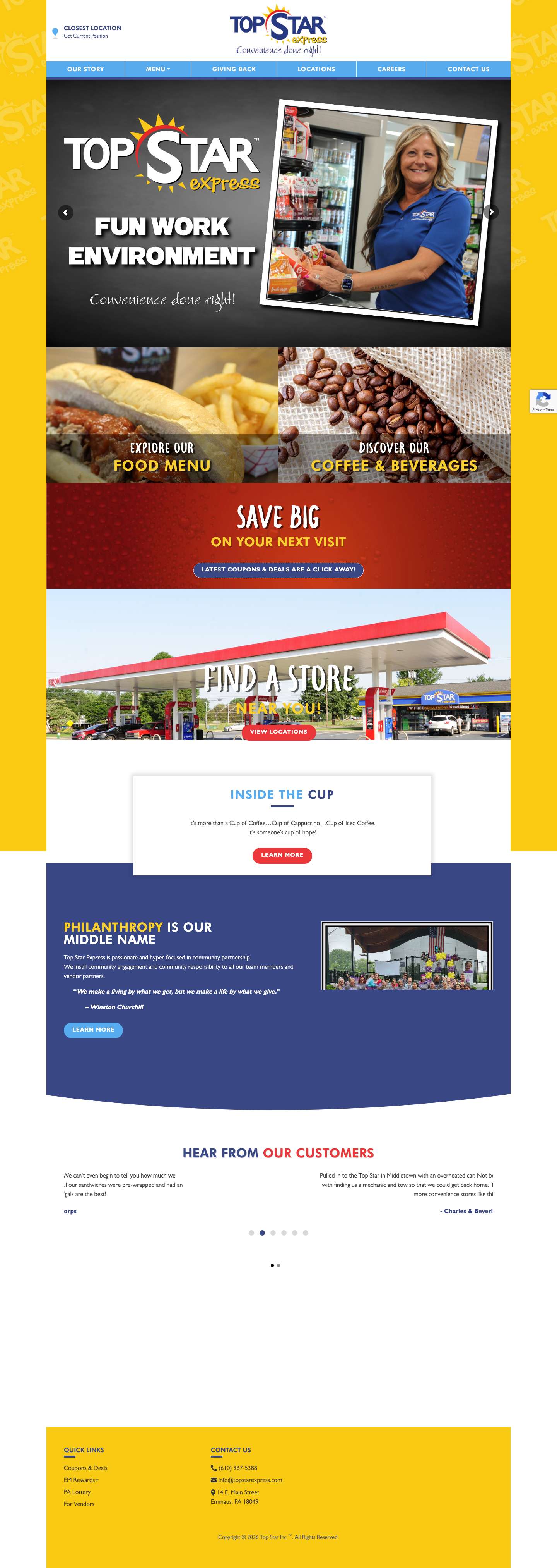 Top Star Express | Convenience Done RIght - Full Screenshot