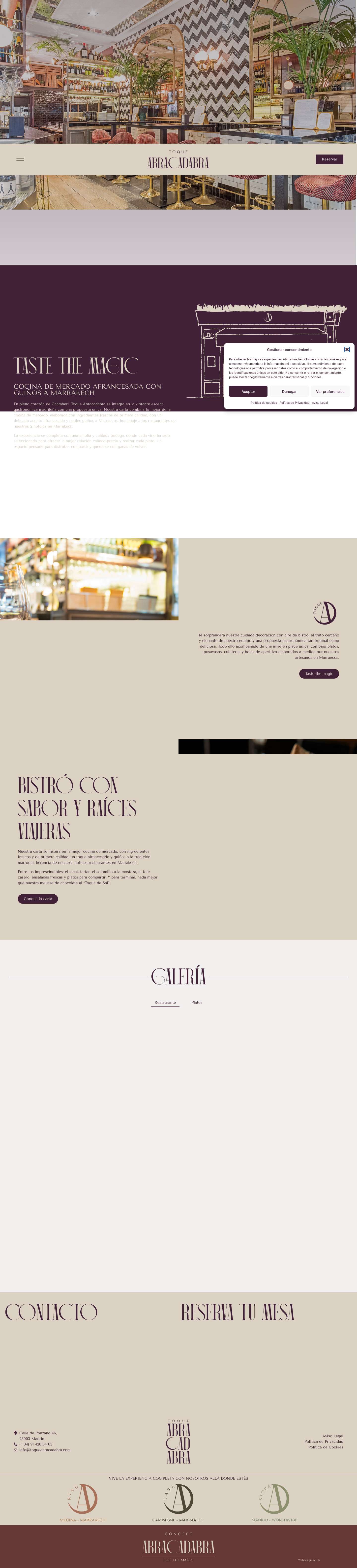 Restaurante - Toque Abracadabra - Full Screenshot