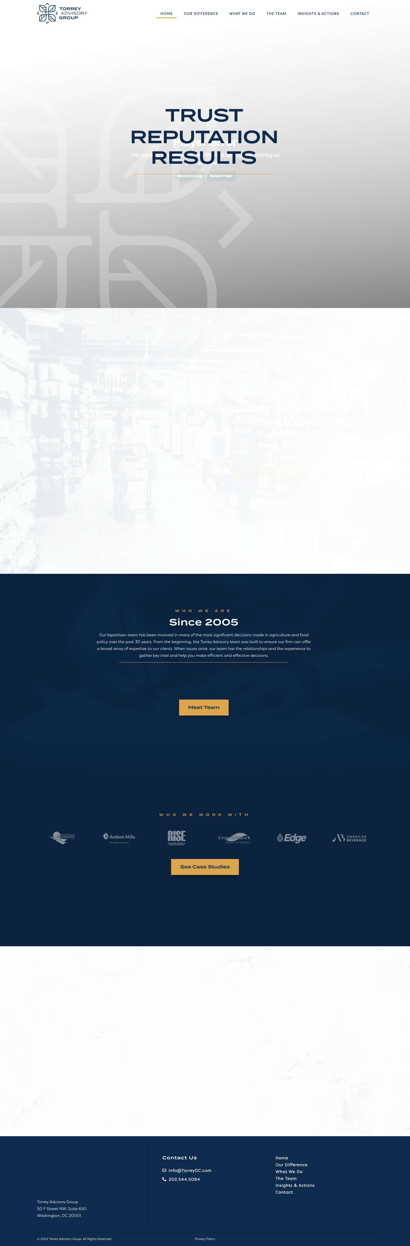 Home | Torrey Advisory Group - Full Screenshot