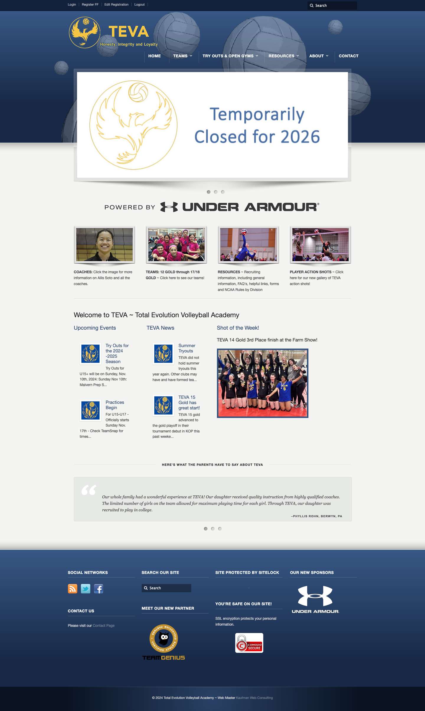 TEVA - Total Evolution Volley Ball Academy - Full Screenshot