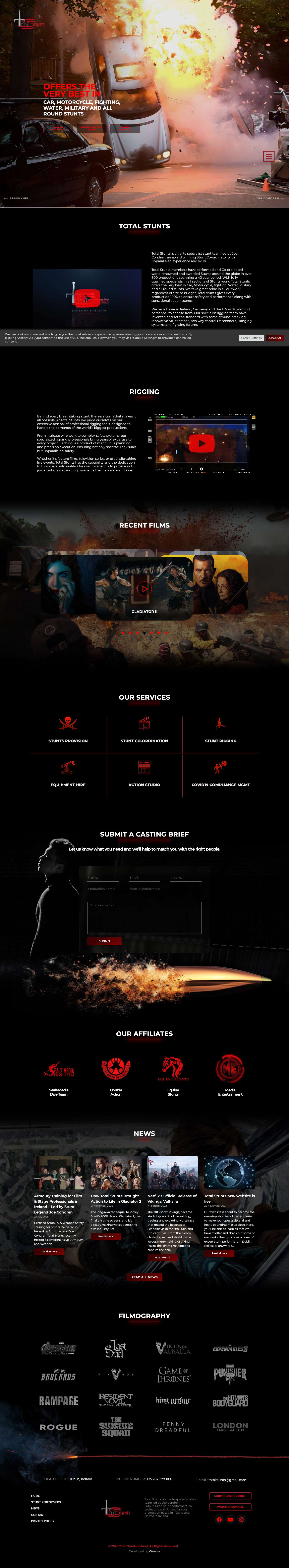 Total Stunts Ireland - Full Screenshot