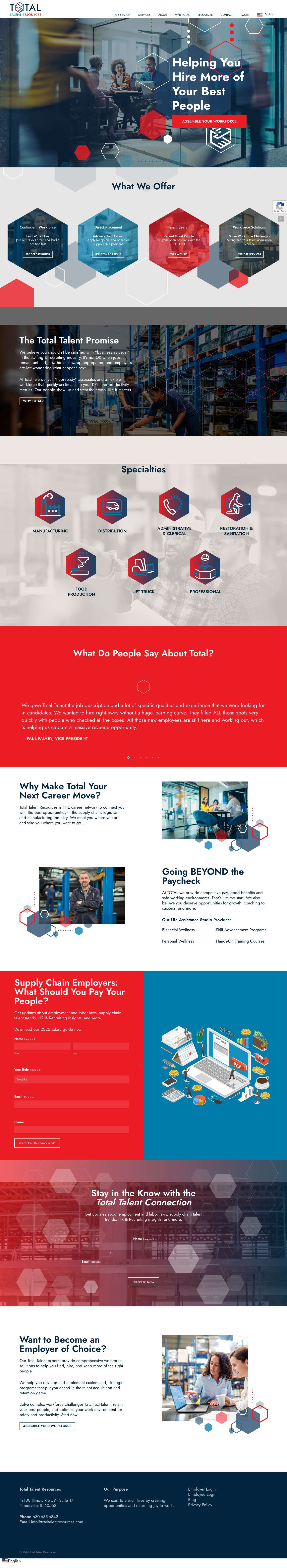 Total Talent Resources - Total Talent Resources - Full Screenshot