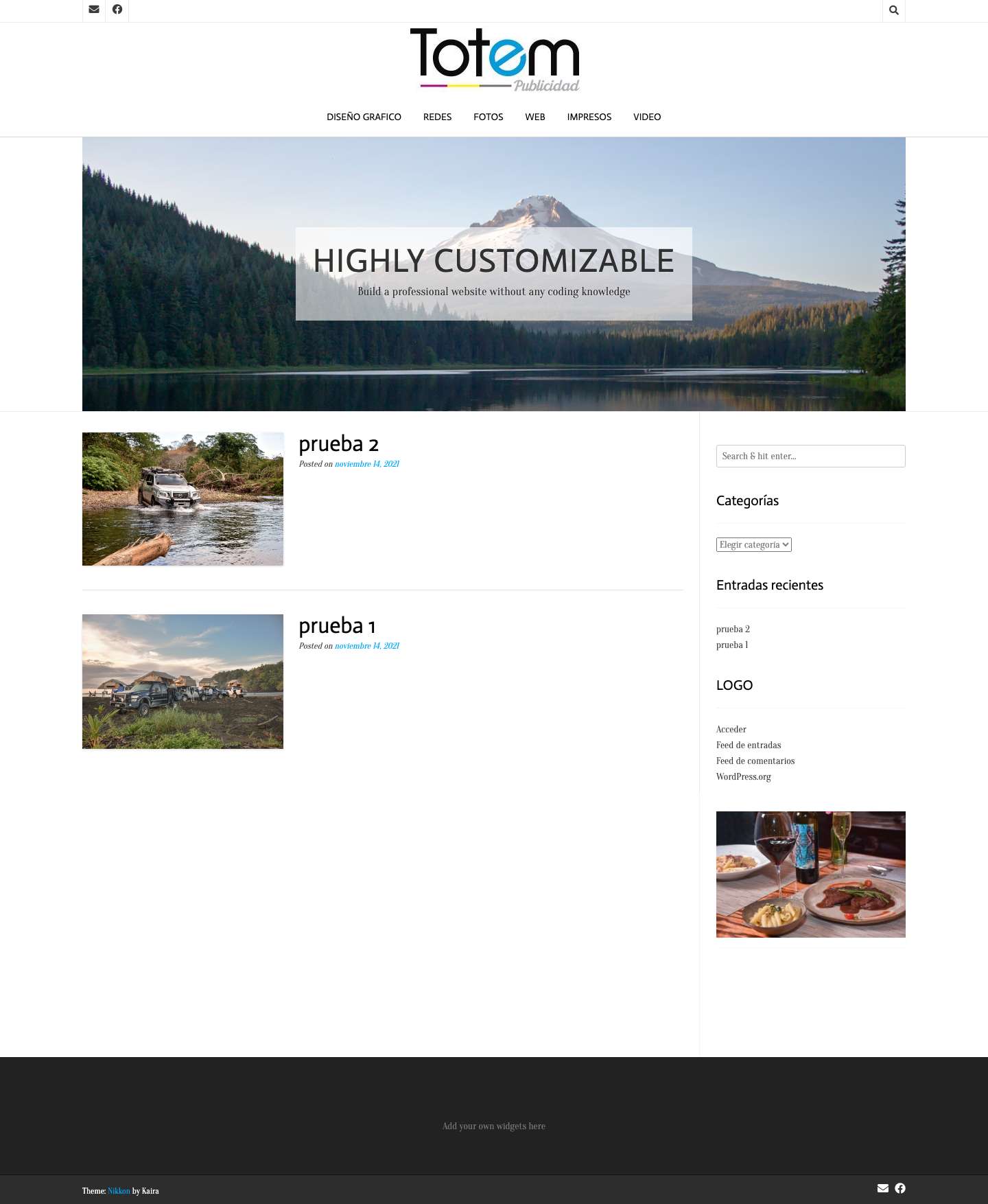 Totem Publicidad - Full Screenshot