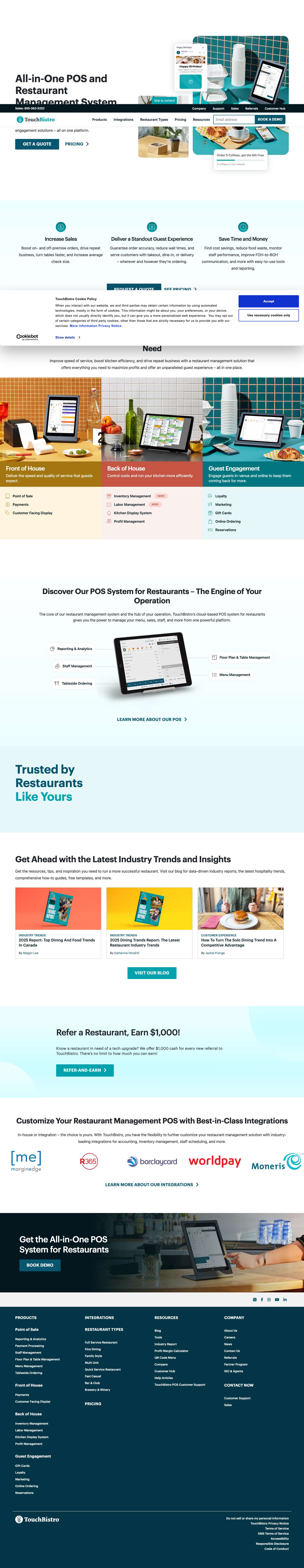 TouchBistro: Restaurant Management POS System - Full Screenshot
