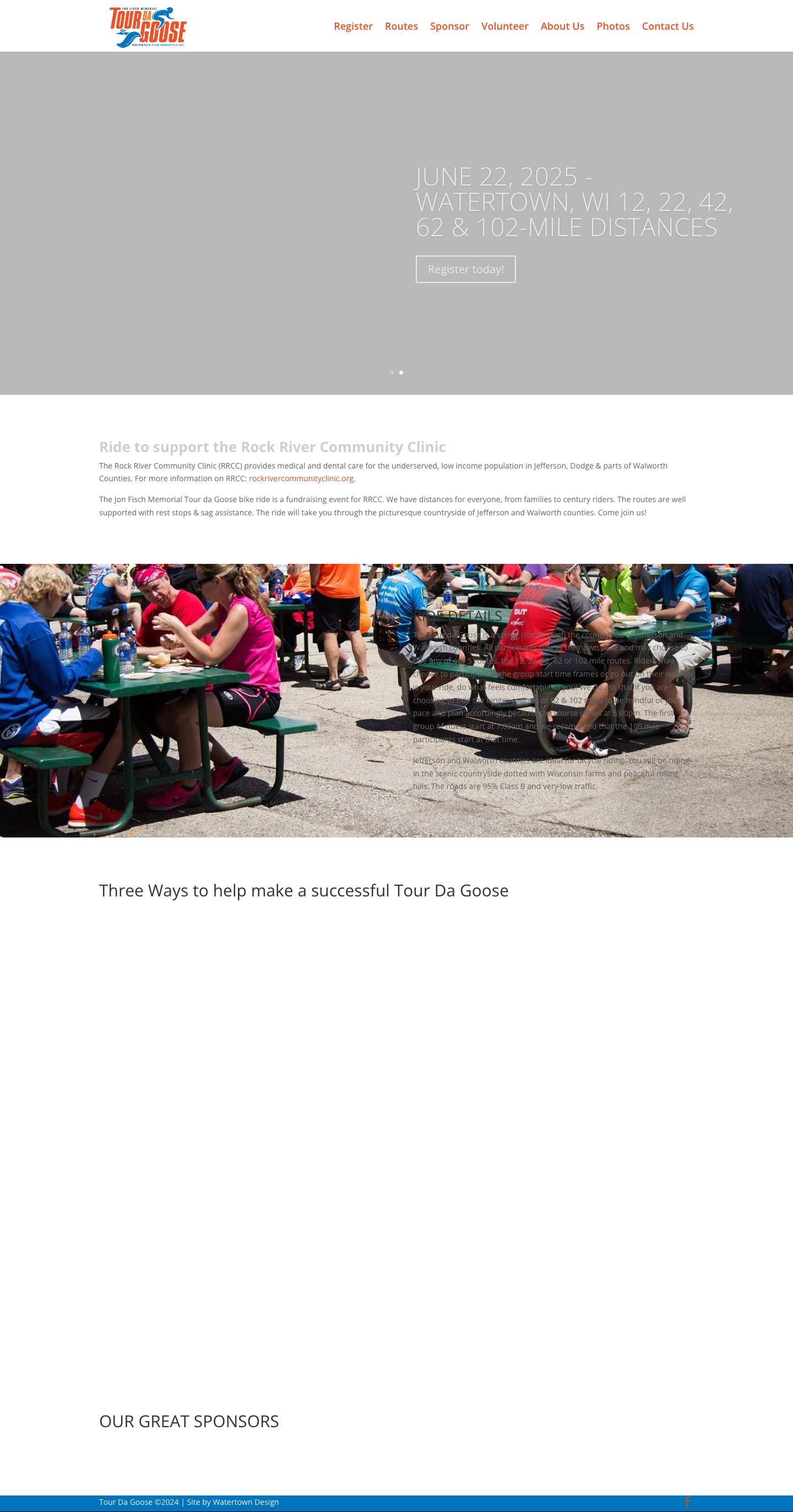 Tour da Goose | Watertown, WI - Full Screenshot