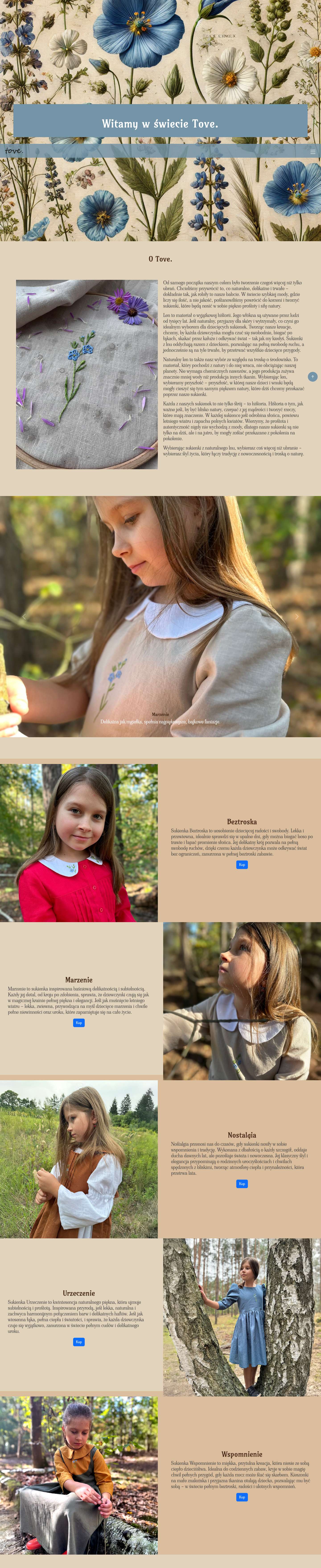 Tove - sukienki lniane - Full Screenshot